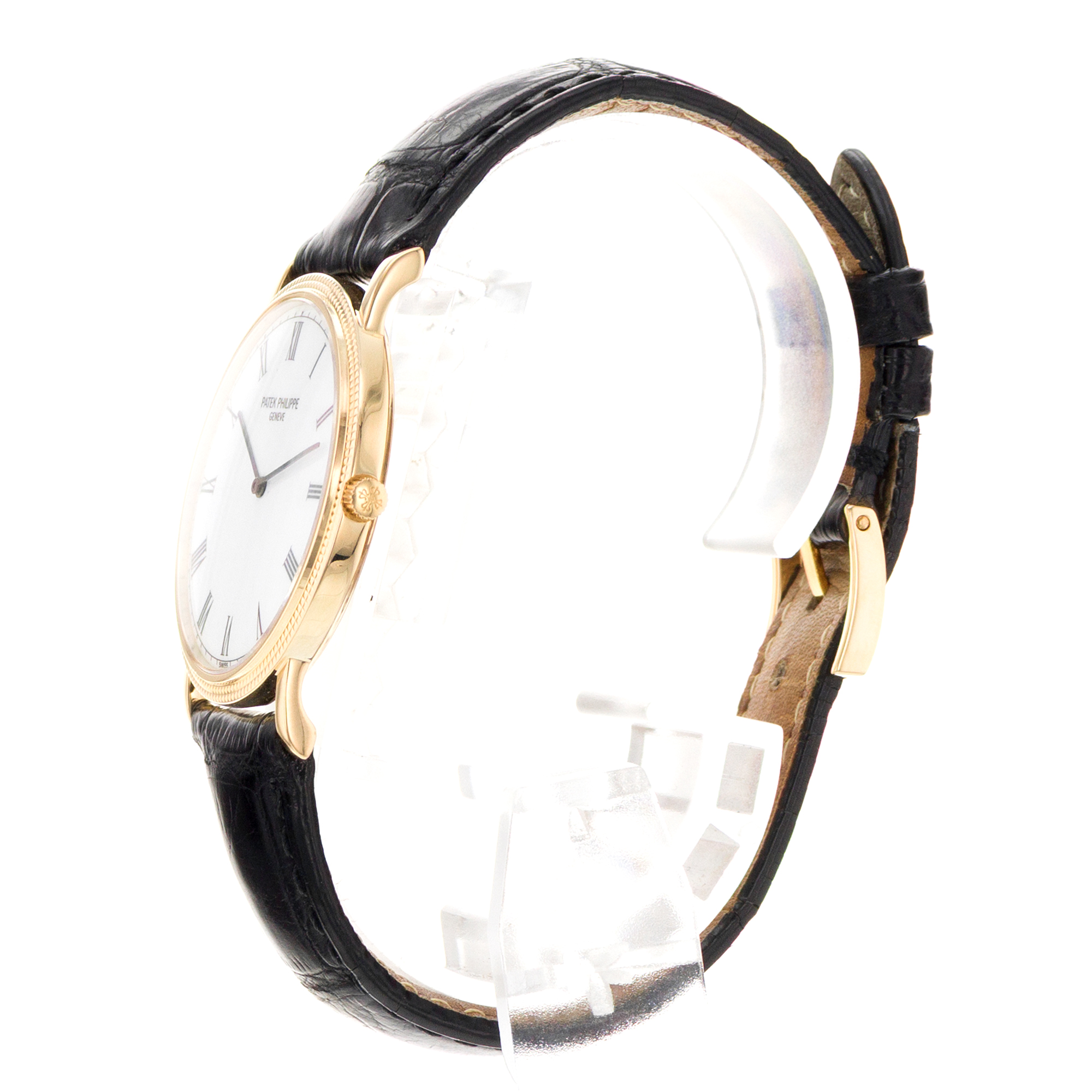 Patek Philippe Calatrava 3520D 32mm 18k Yellow Gold Manual Wind Mens Watch thumbnail 5