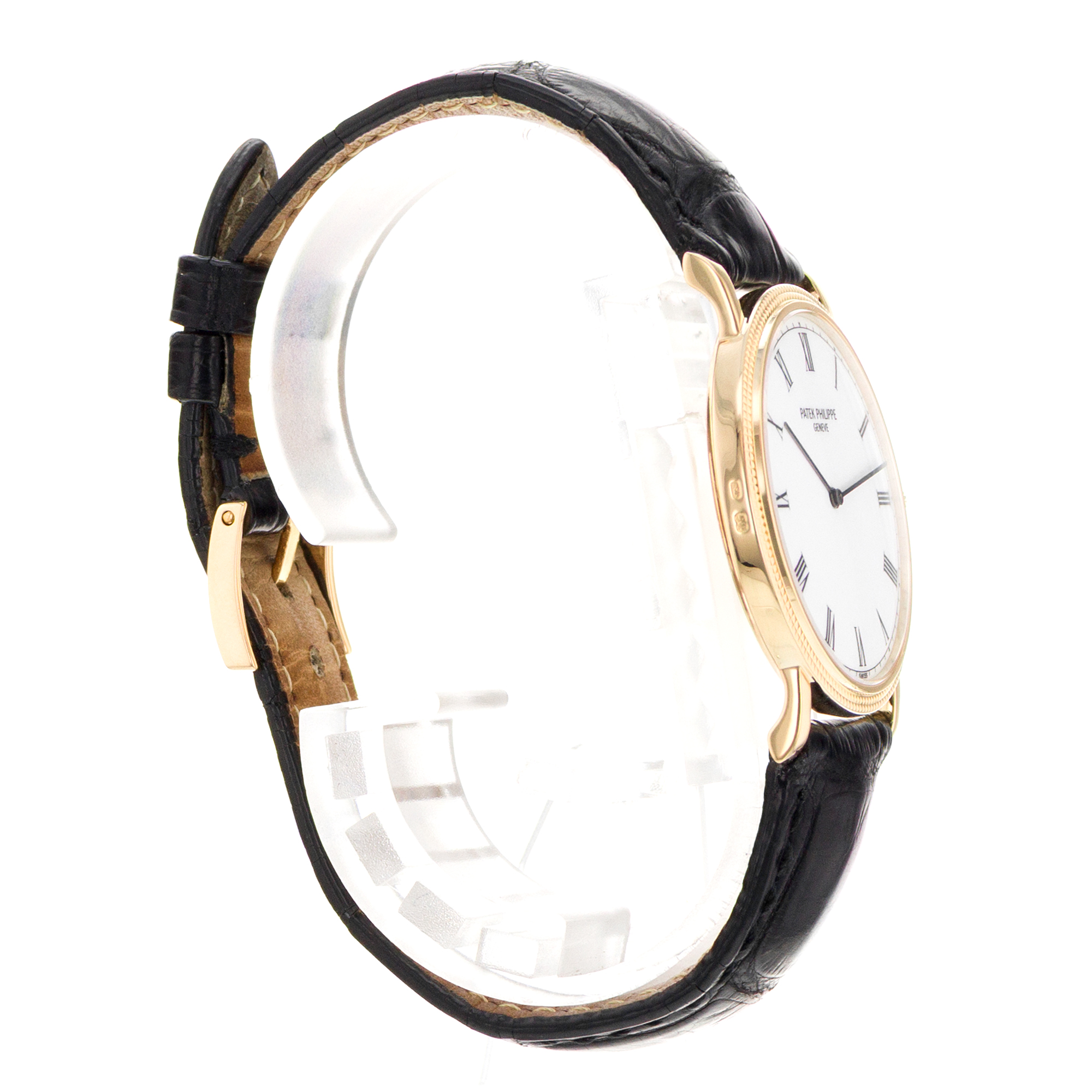Patek Philippe Calatrava 3520D 32mm 18k Yellow Gold Manual Wind Mens Watch thumbnail 6