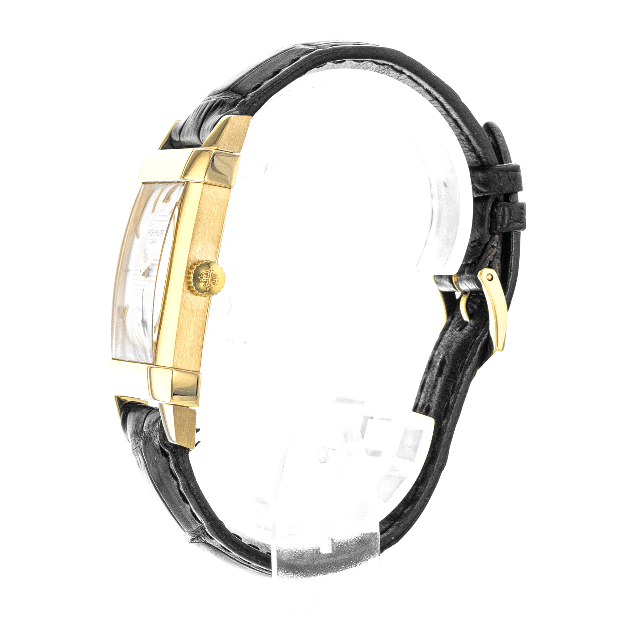 Patek Philippe Gondolo 5111J-001 30mm Silver Yellow Gold Manual Wind Mens Watch thumbnail 6