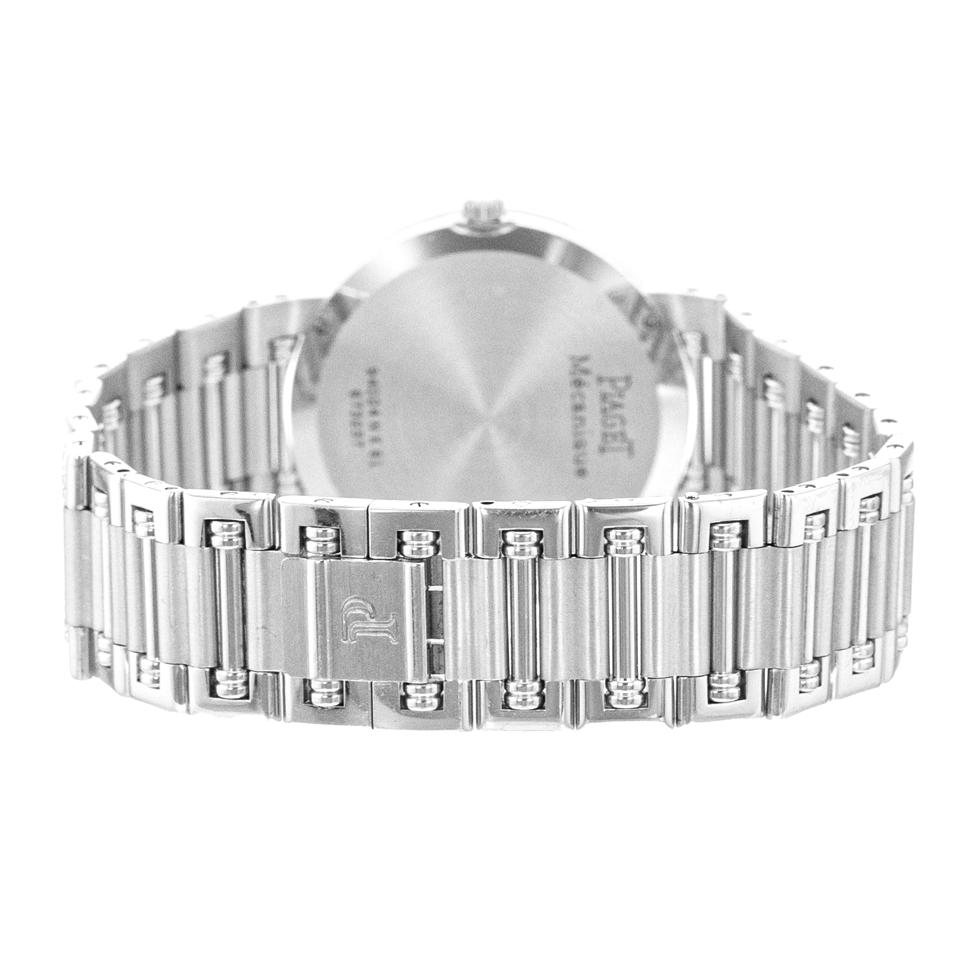 Piaget Dancer 94024 31mm Factory Lapis Diamond White Gold Manual Wind Mens Watch thumbnail 9