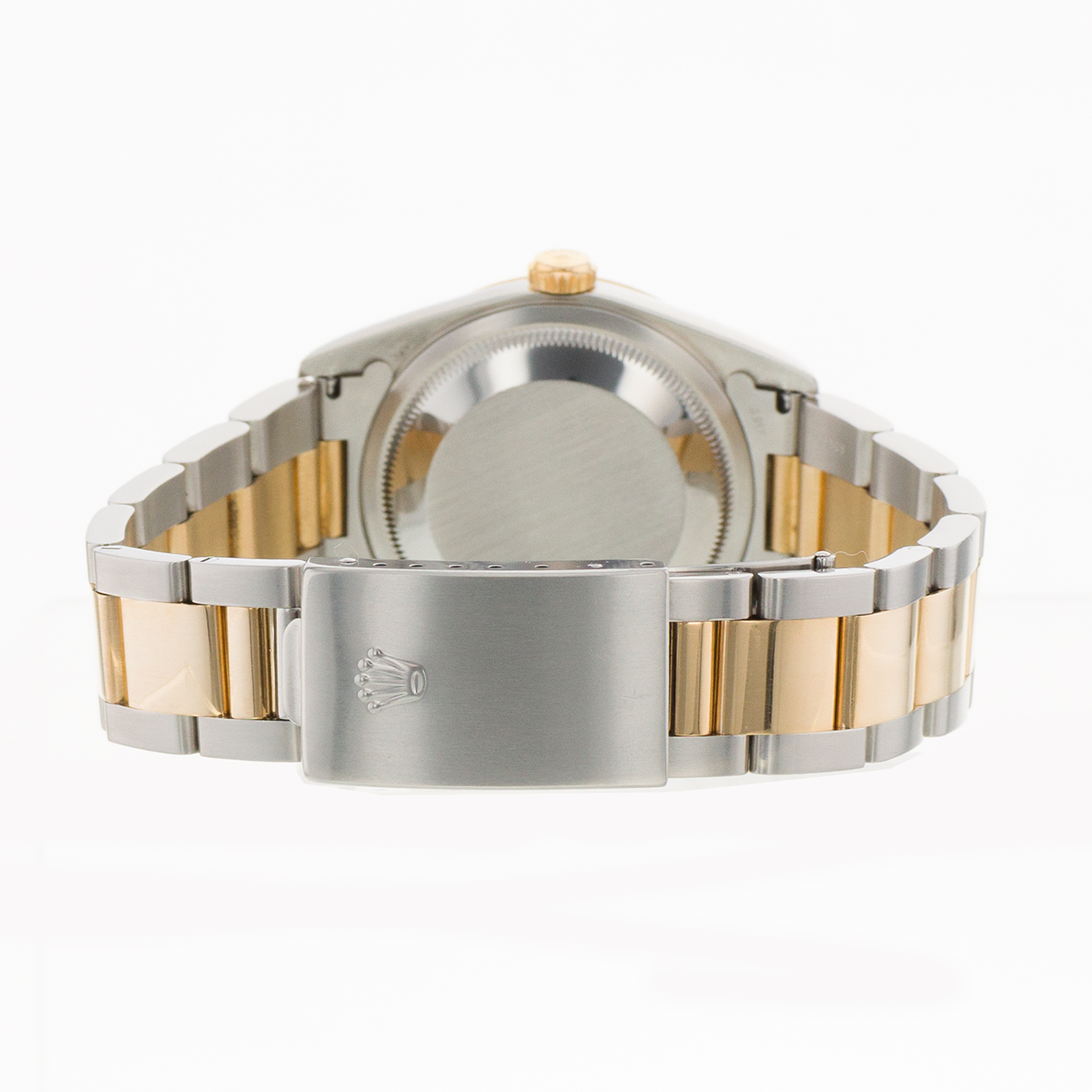 Rolex Datejust 36 16203 Grey Arabic Smooth Steel Yellow Gold Mens Watch 2000 thumbnail 9