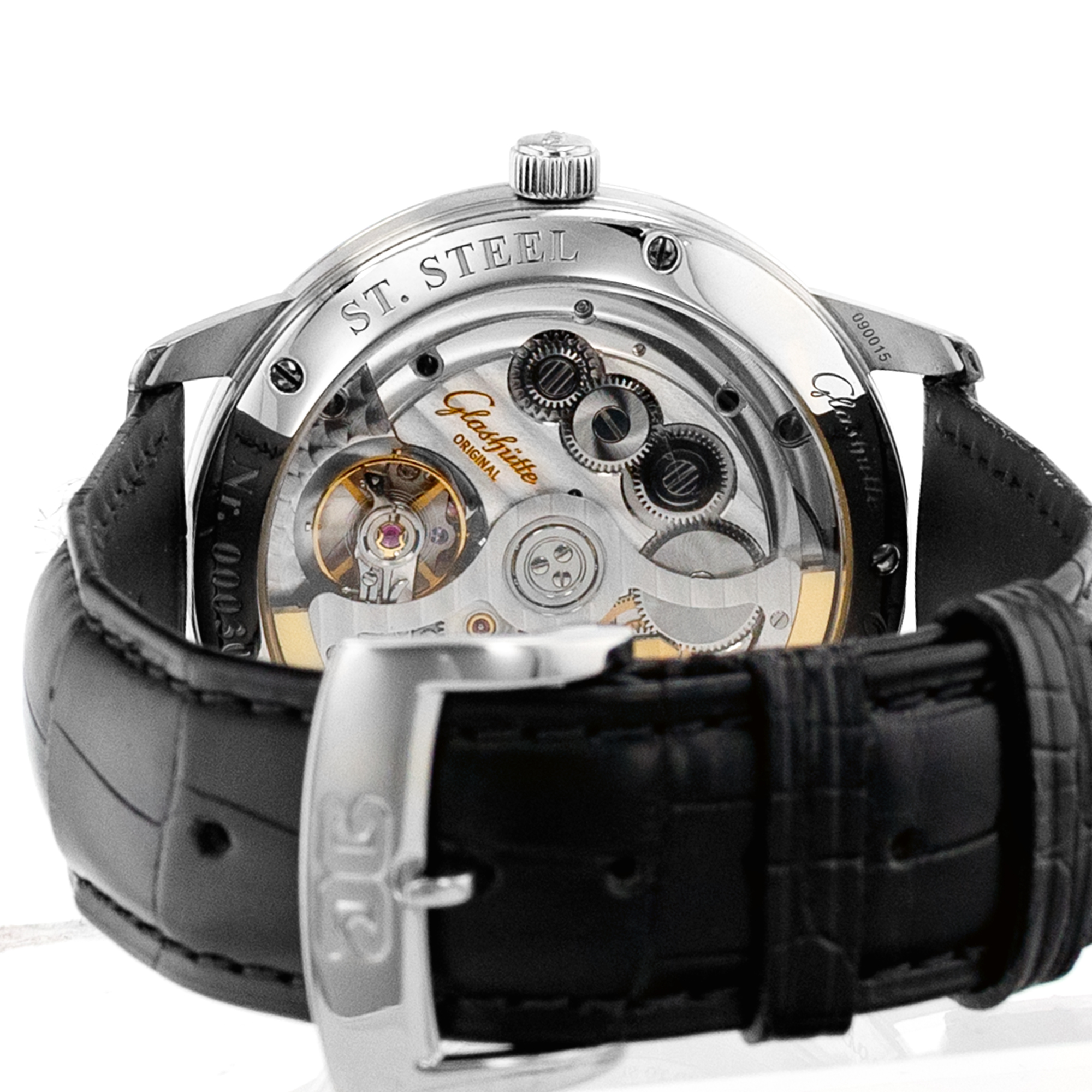 Glashutte Original Senator Excellence 1-36-01-01-02-61 40mm Steel Mens Watch thumbnail 10