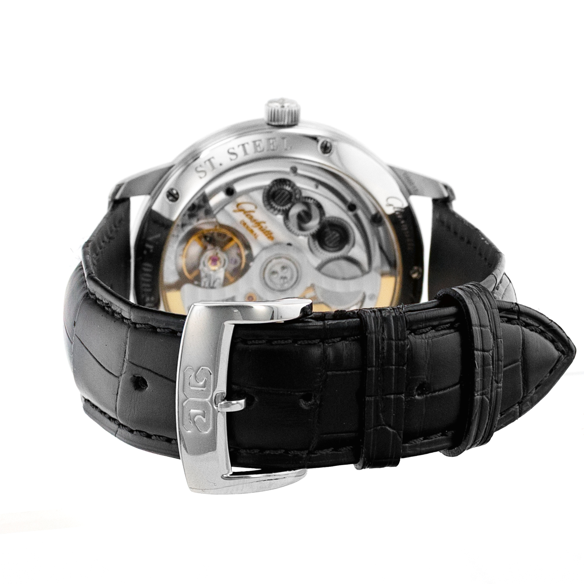 Glashutte Original Senator Excellence 1-36-01-01-02-61 40mm Steel Mens Watch thumbnail 9