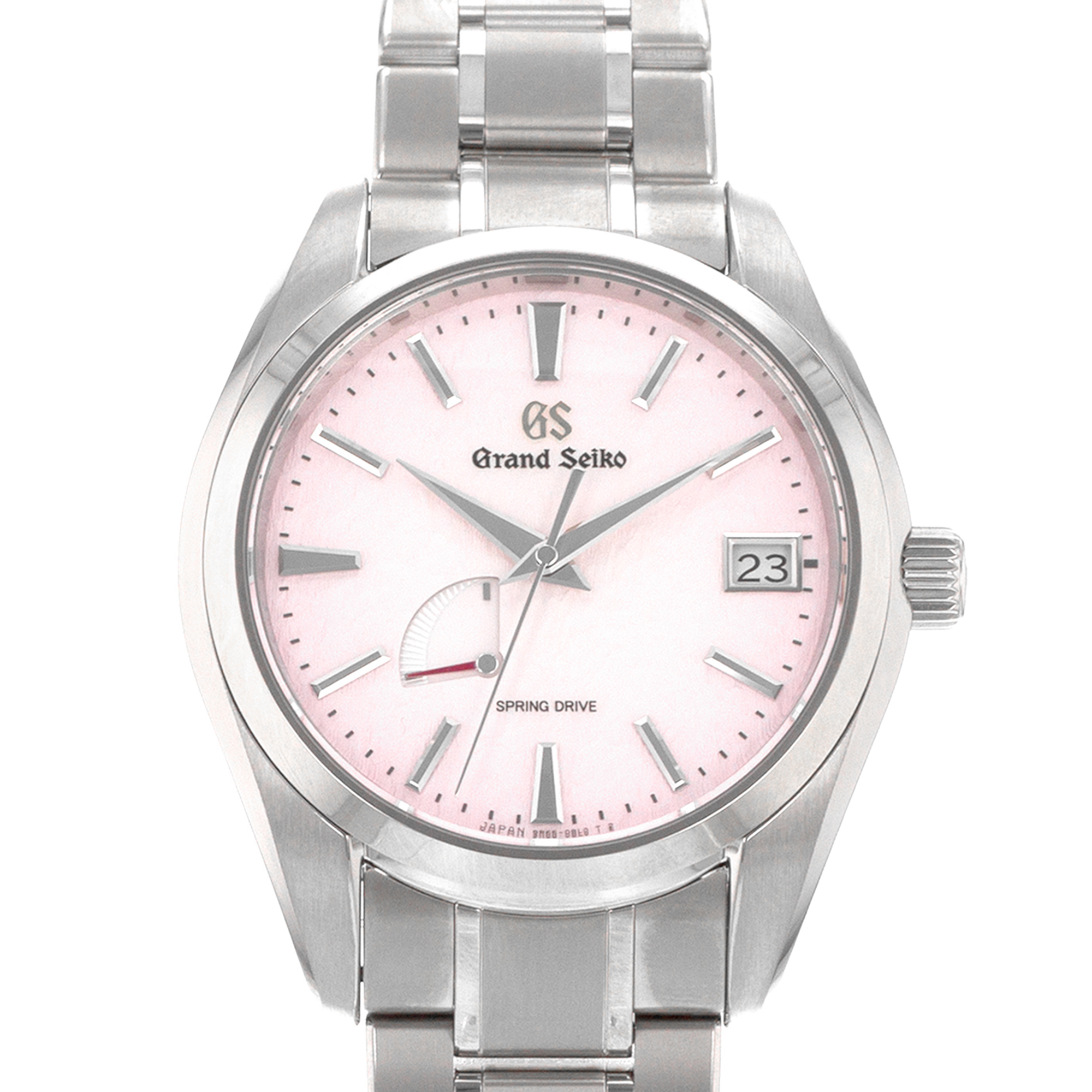 Grand Seiko Heritage Collection SBGA497G 41mm Pink Snowflake Titanium Mens Watch thumbnail 1