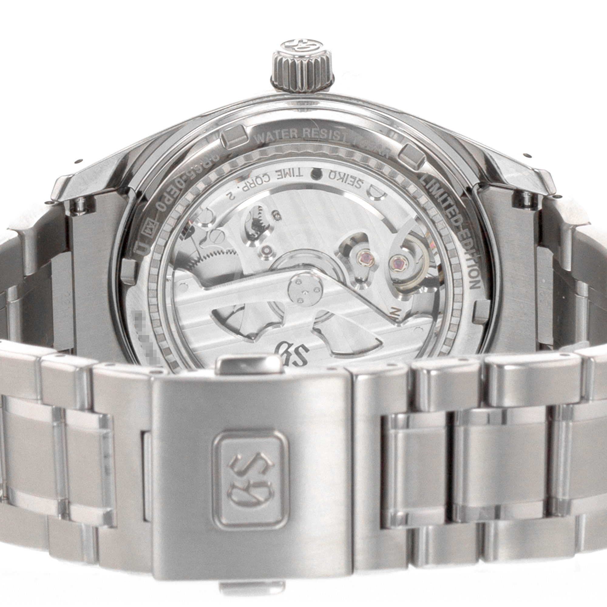 Grand Seiko Heritage Collection SBGA497G 41mm Pink Snowflake Titanium Mens Watch thumbnail 11