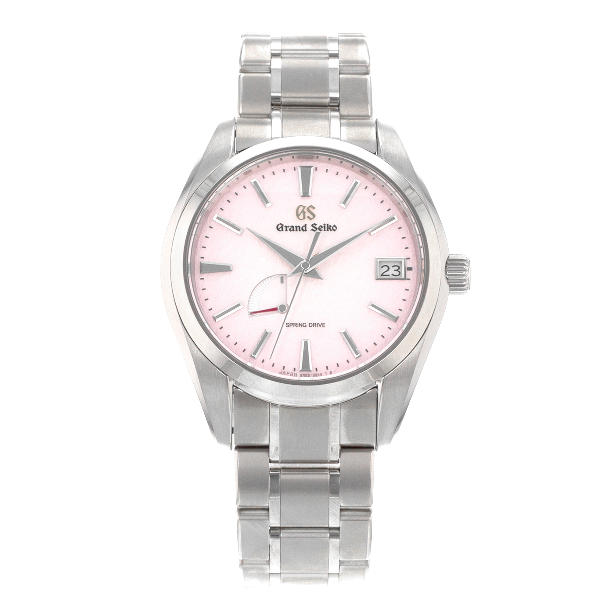 Grand Seiko Heritage Collection SBGA497G 41mm Pink Snowflake Titanium Mens Watch thumbnail 2