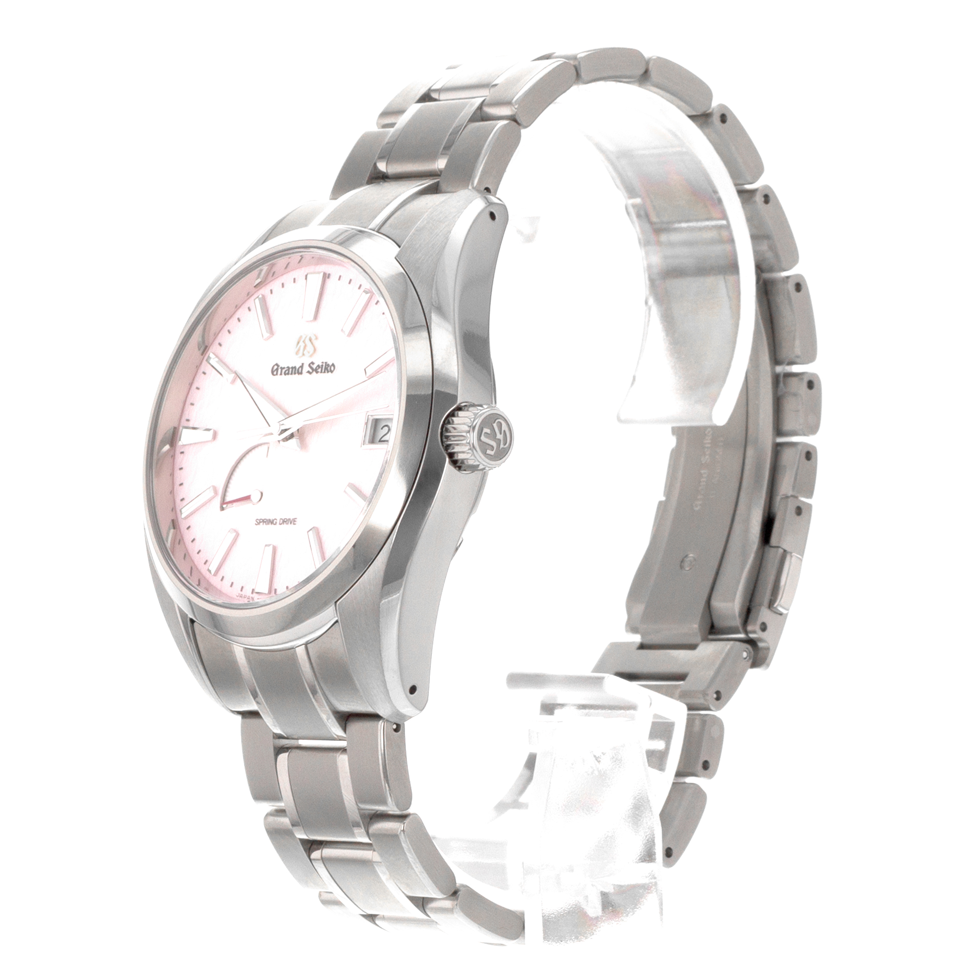 Grand Seiko Heritage Collection SBGA497G 41mm Pink Snowflake Titanium Mens Watch thumbnail 5