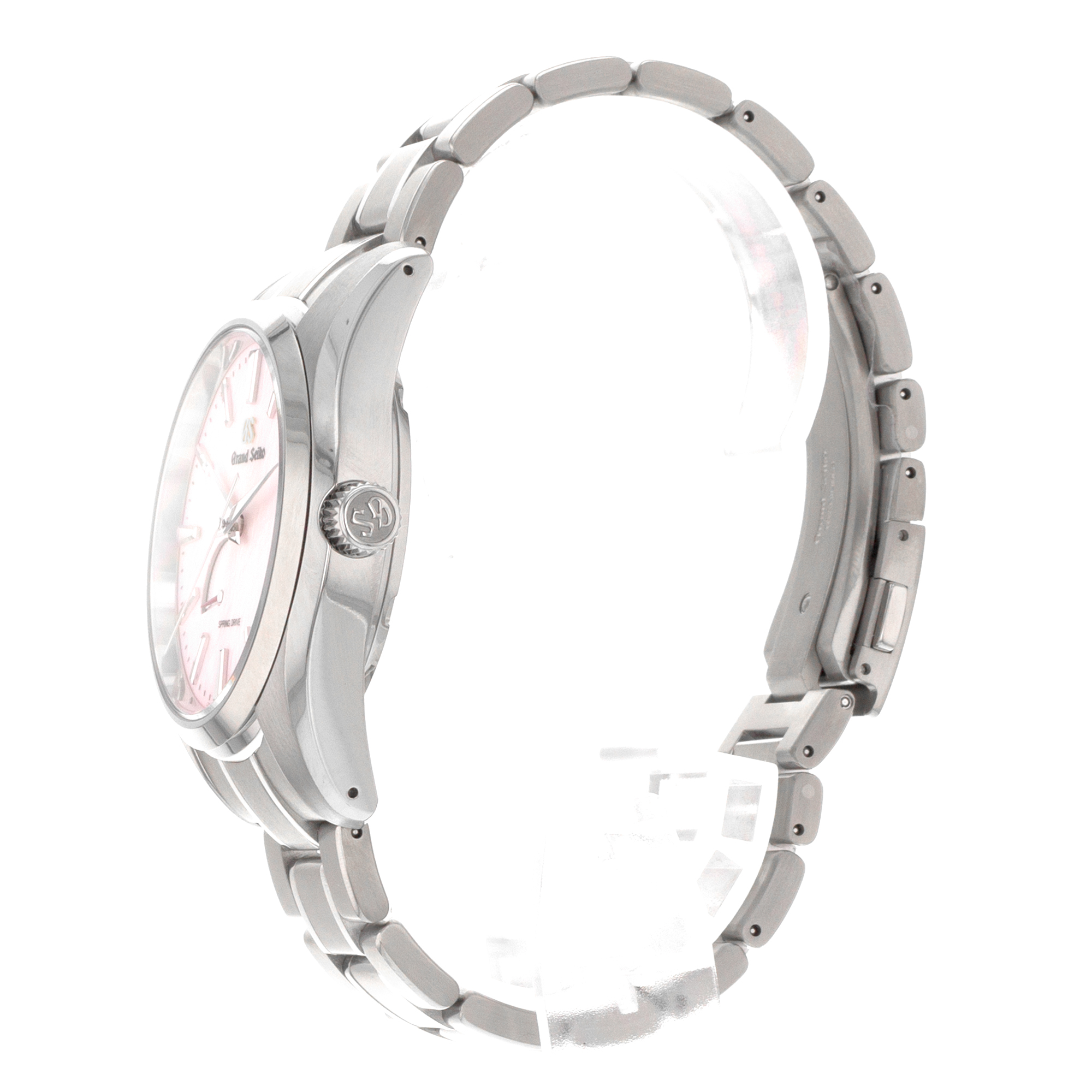 Grand Seiko Heritage Collection SBGA497G 41mm Pink Snowflake Titanium Mens Watch thumbnail 6