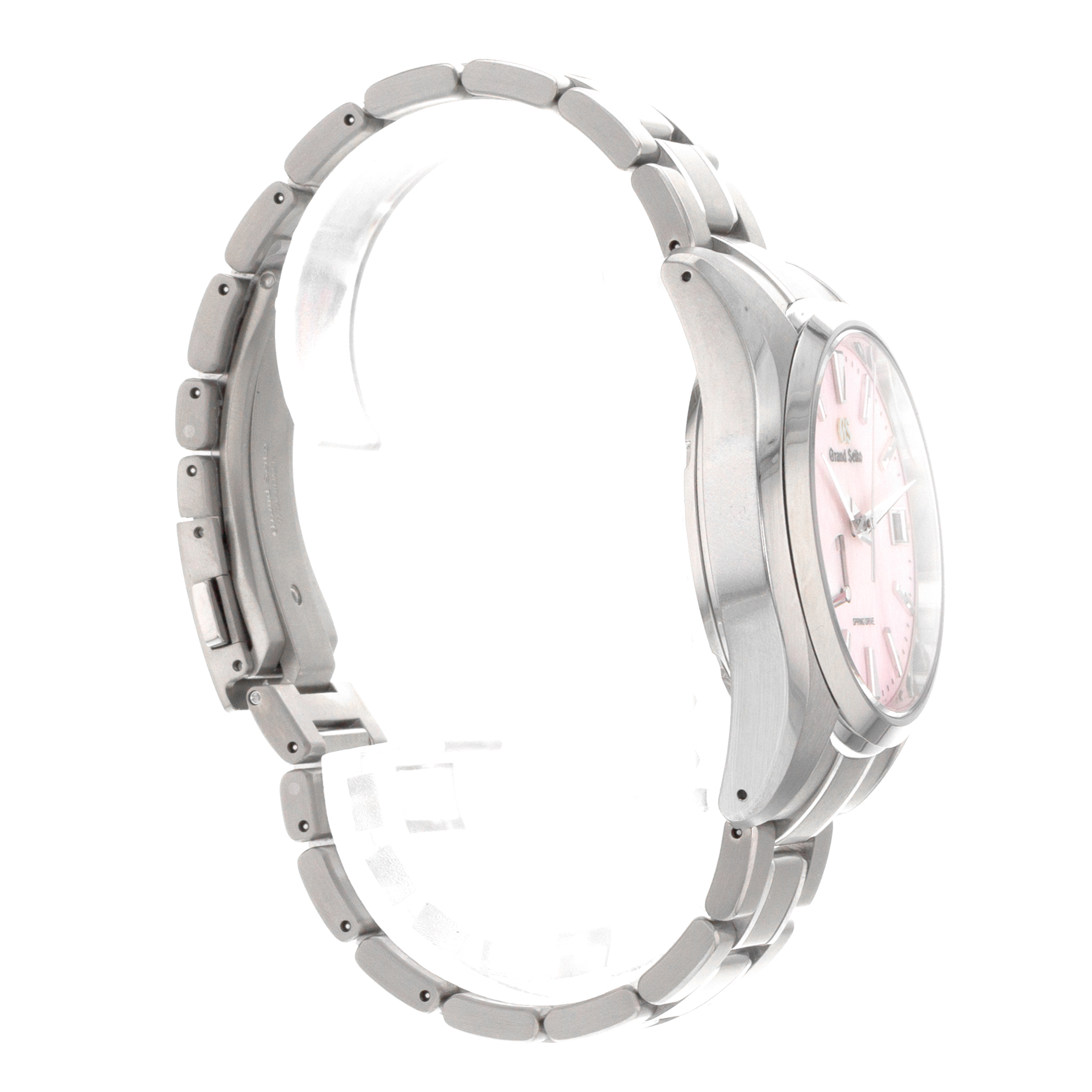 Grand Seiko Heritage Collection SBGA497G 41mm Pink Snowflake Titanium Mens Watch thumbnail 7