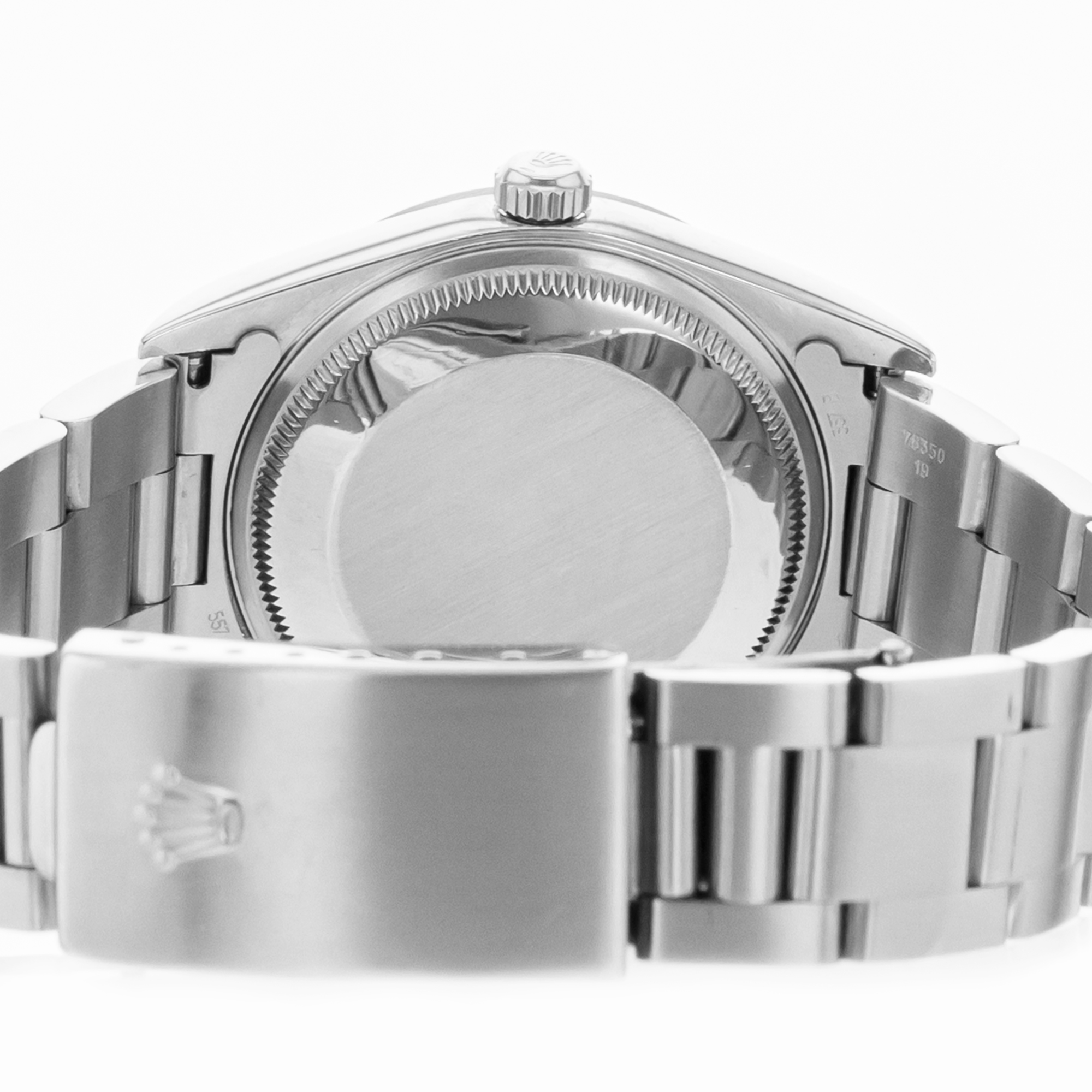 Rolex Air King 14000M 34mm Blue Index Stick Steel Smooth Oyster Mens Watch 2000 thumbnail 11