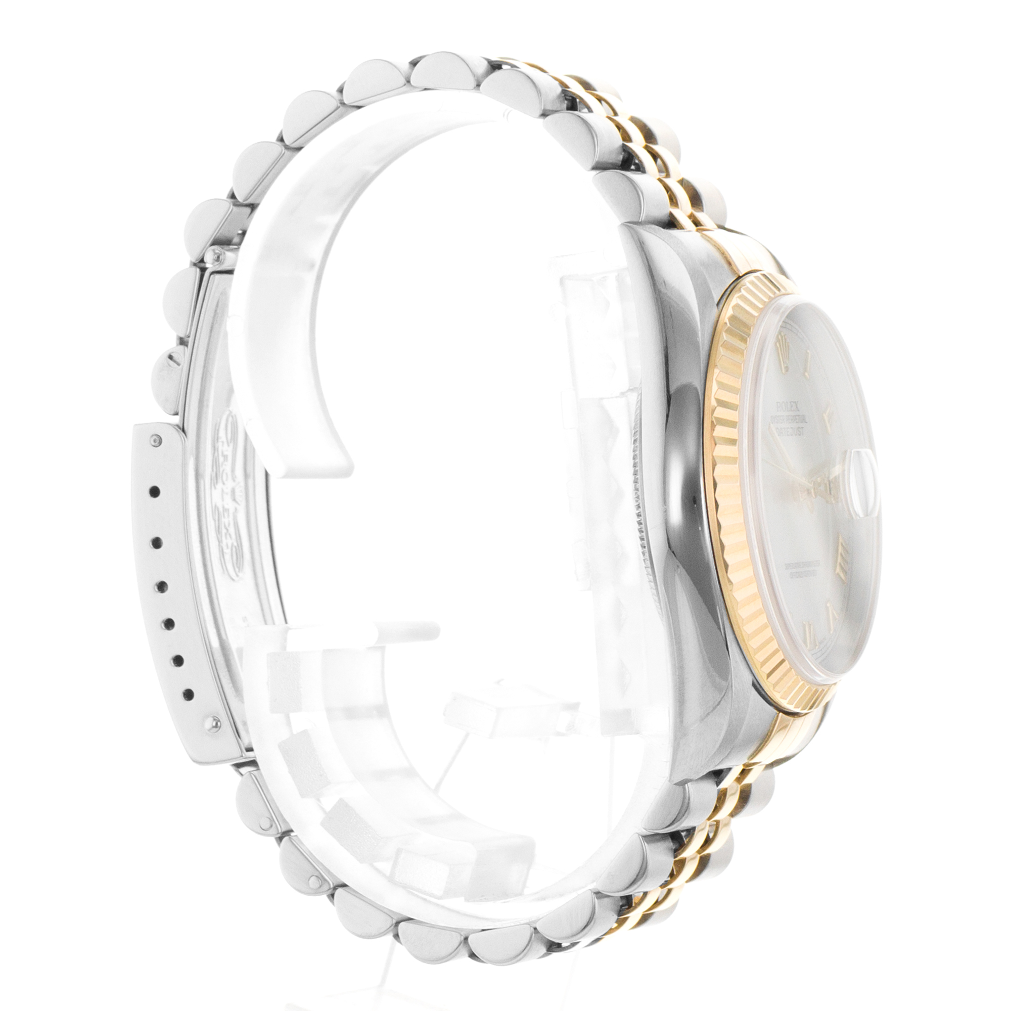 Rolex Datejust 36 16233 Factory Mother of Pearl Steel Yellow Gold Mens Watch thumbnail 6