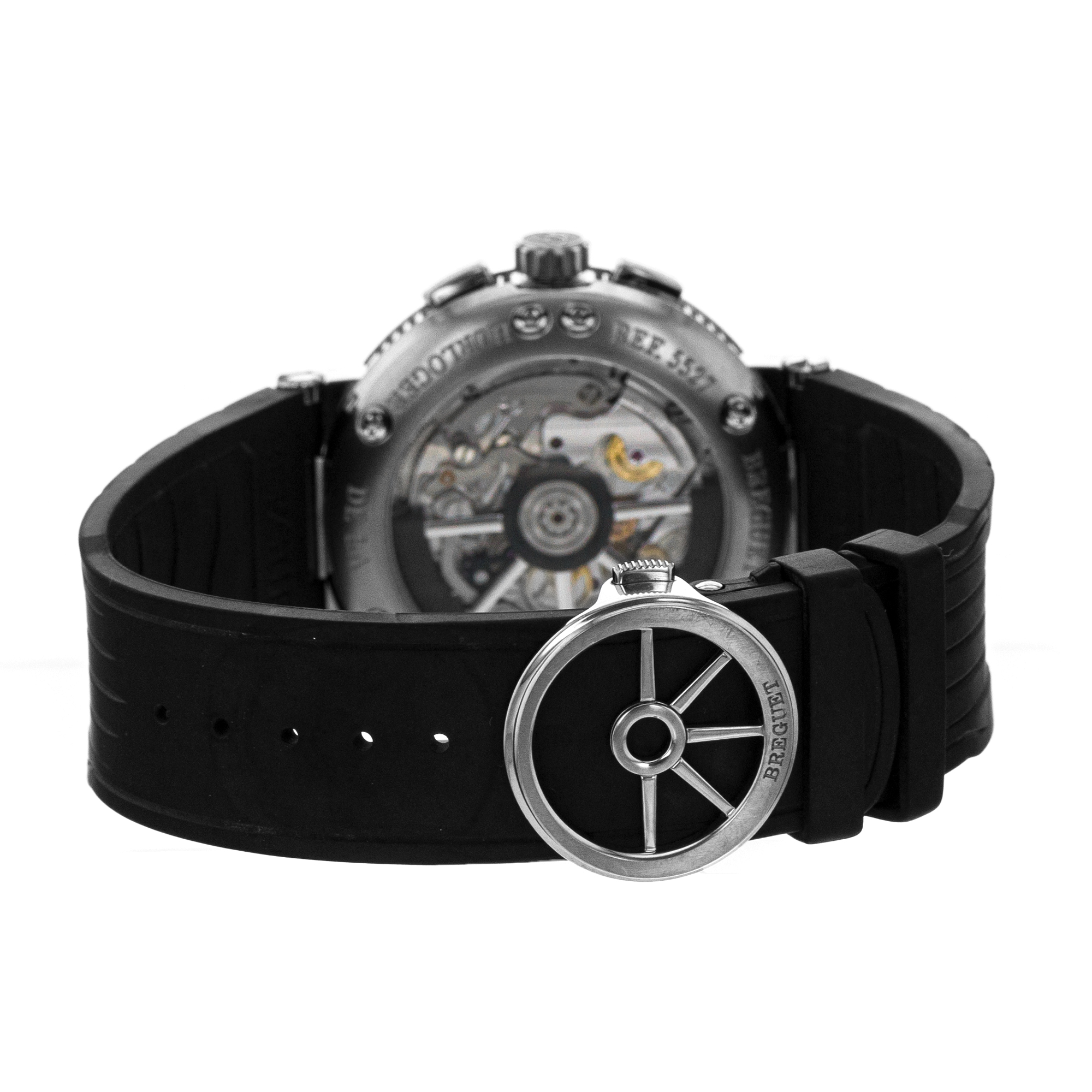 Breguet Marine 5527TI/G2/9WV 42mm Gray Chronograph Automatic Mens Watch 2021 thumbnail 10