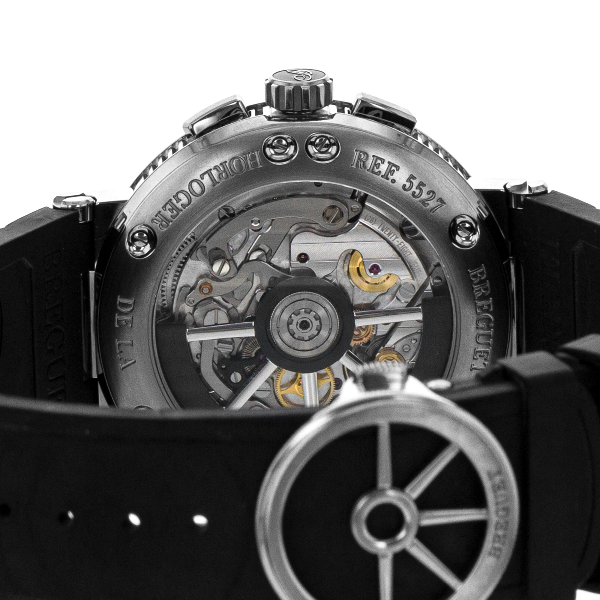 Breguet Marine 5527TI/G2/9WV 42mm Gray Chronograph Automatic Mens Watch 2021 thumbnail 11
