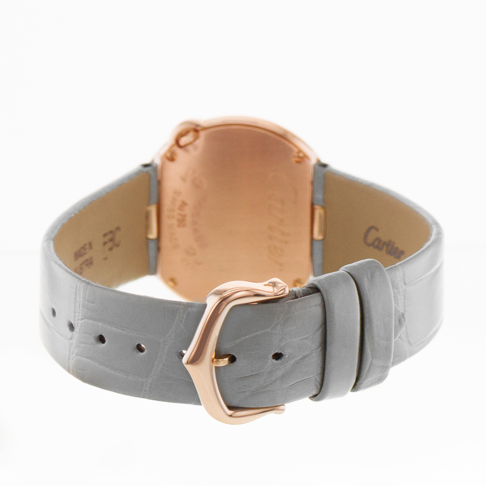 Cartier Ballon Blanc WJB0008 4171 30mm Factory Diamonds Rose Gold Ladies Watch thumbnail 9