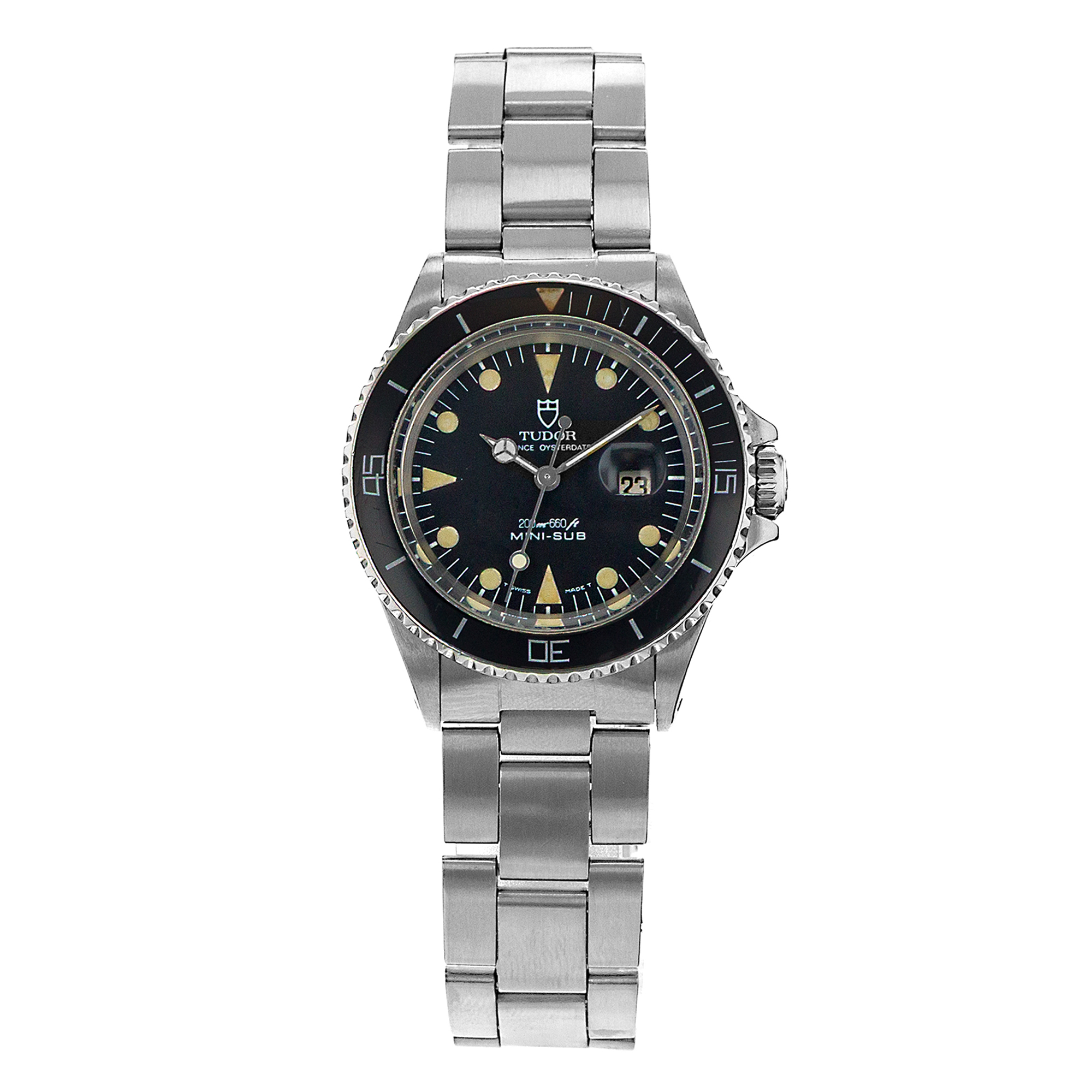 Tudor Prince Oysterdate 94400 Mini-SUB Submariner 33mm Steel Mens Watch 1990 thumbnail 2