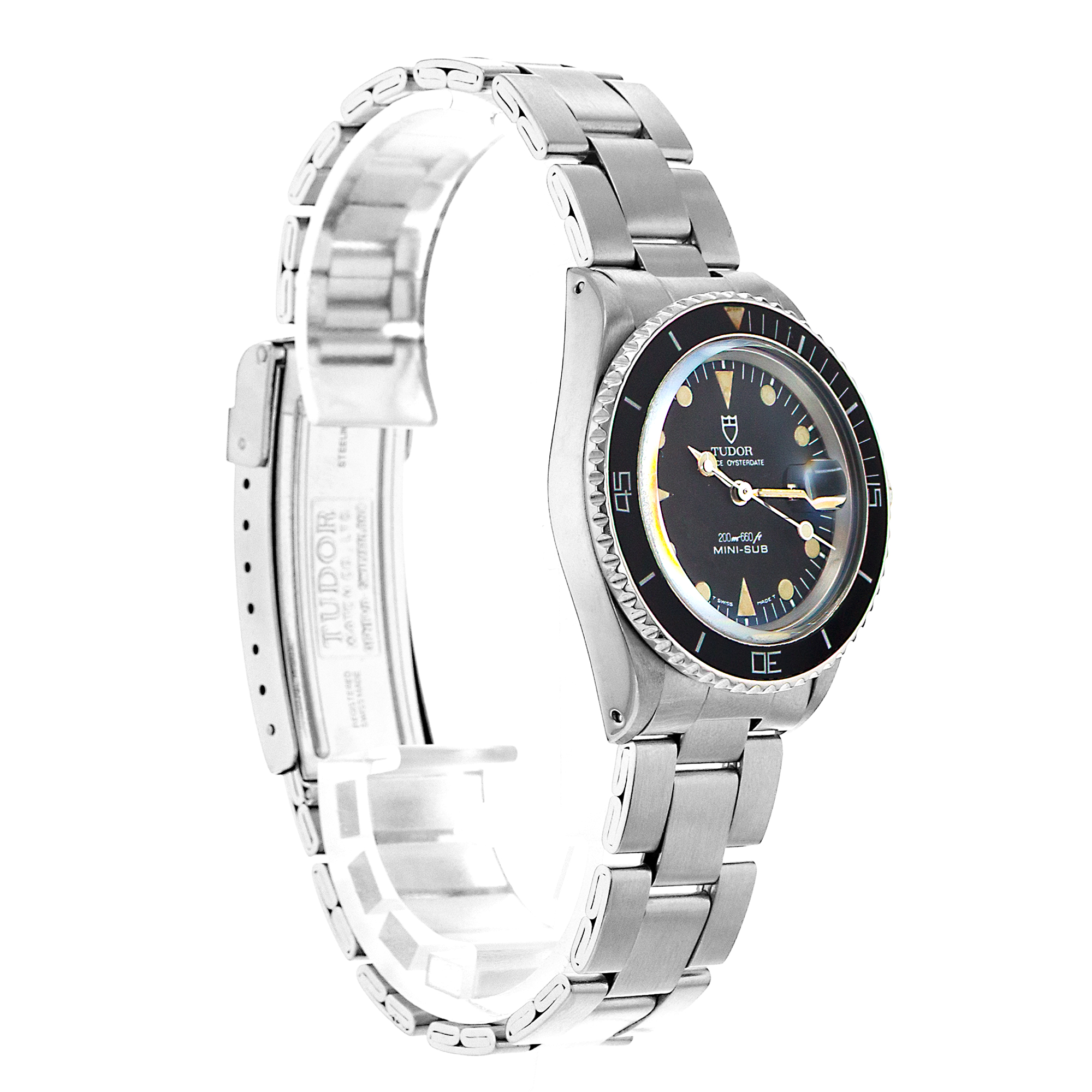 Tudor Prince Oysterdate 94400 Mini-SUB Submariner 33mm Steel Mens Watch 1990 thumbnail 7
