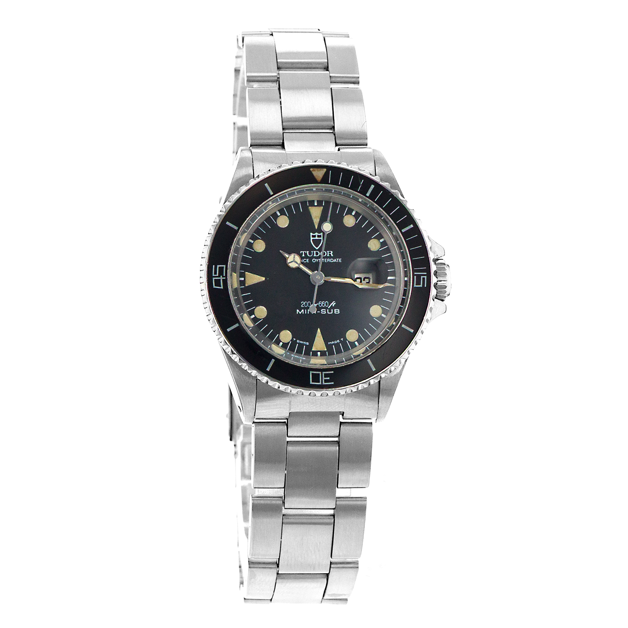 Tudor Prince Oysterdate 94400 Mini-SUB Submariner 33mm Steel Mens Watch 1990 thumbnail 8