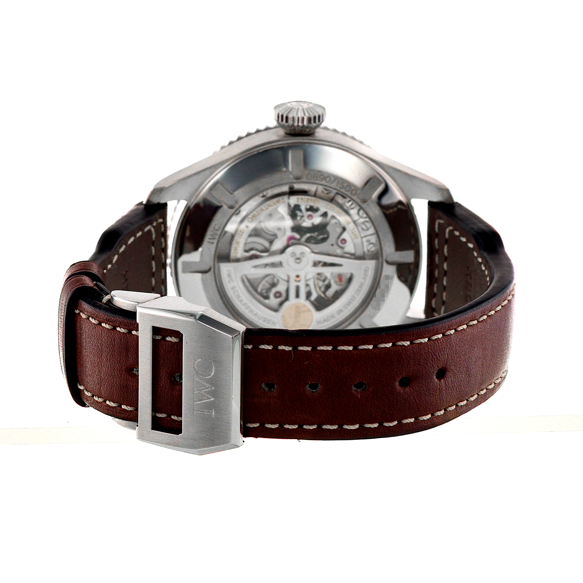 IWC Pilot Timezoner IW395503 46mm Blue Ceramic Le Petit Prince Mens Watch thumbnail 9