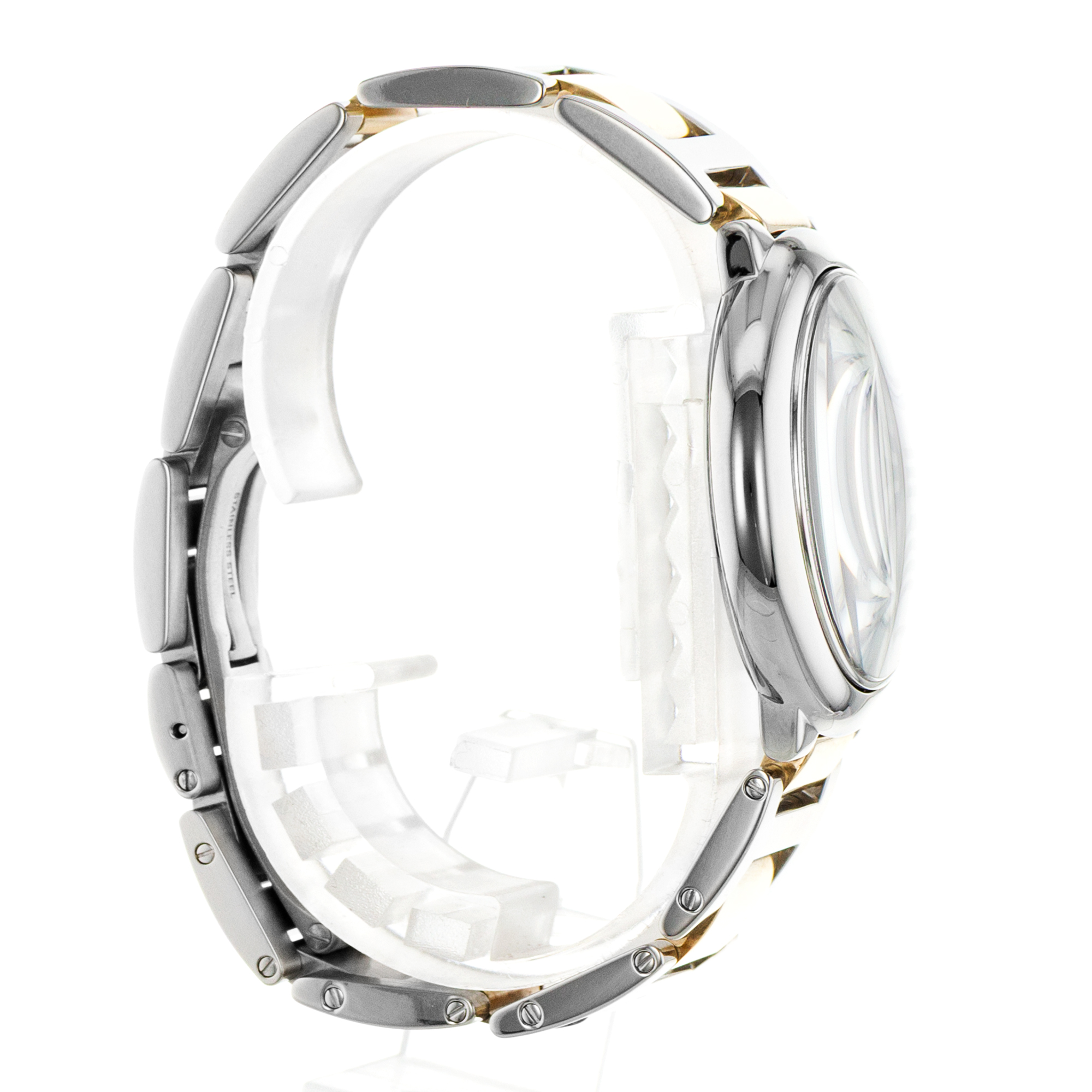 Cartier Ballon Bleu 36mm W69008Z3 3005 Roman Steel Yellow Gold Ladies Watch thumbnail 6
