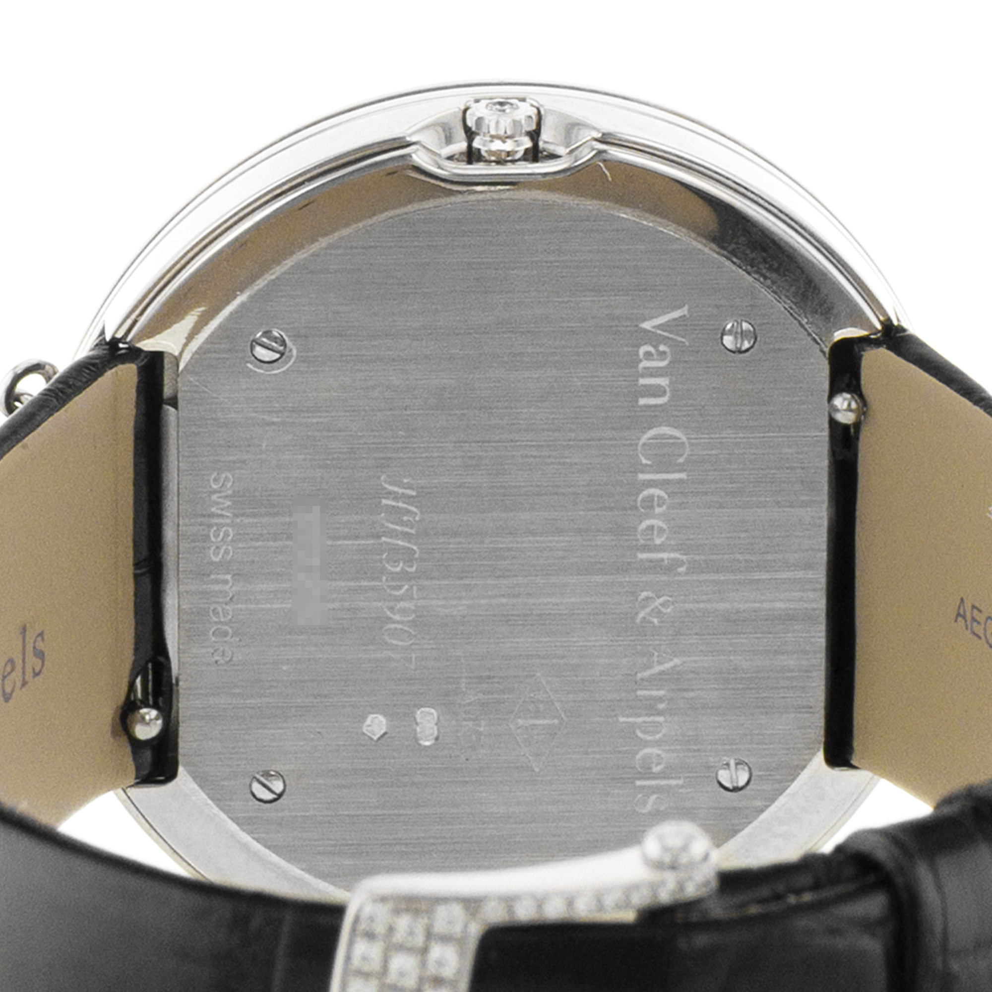 Van Cleef & Arpels Charm VCARM95400 38mm Factory Diamonds White Gold Watch thumbnail 11