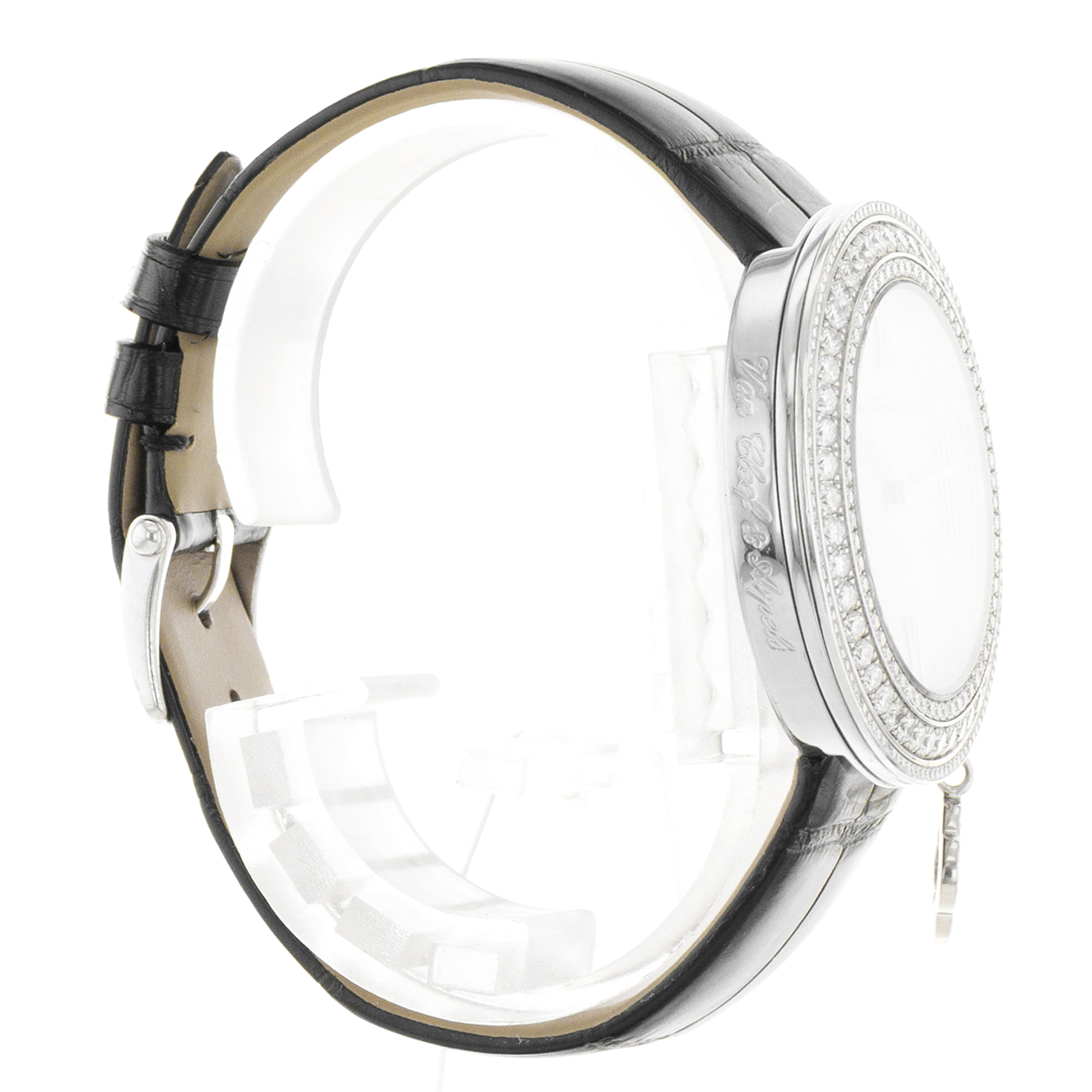 Van Cleef & Arpels Charm VCARM95400 38mm Factory Diamonds White Gold Watch thumbnail 7