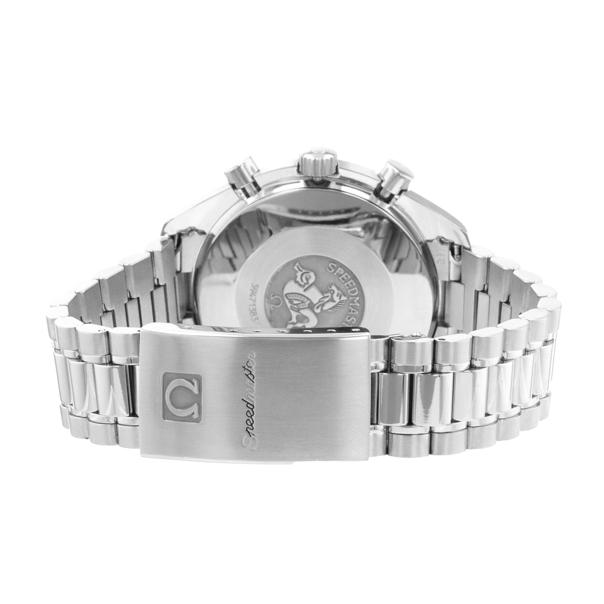 Omega Speedmaster 3502.74 White MOP Sub Dials Steel Chronograph Mens Watch thumbnail 10