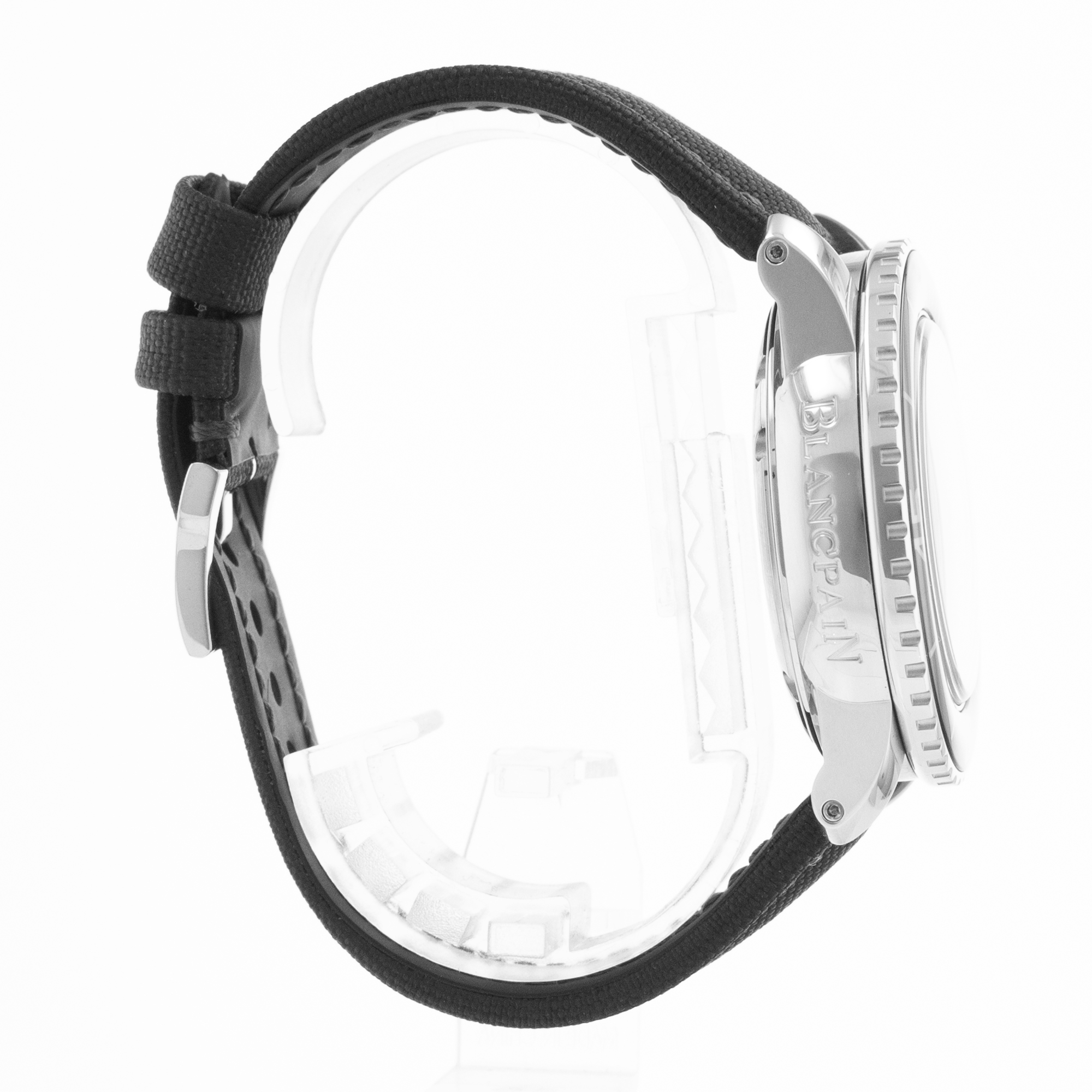 Blancpain Fifty Fathoms 5015.1130-52A 45mm Black Ceramic Steel Mens Watch 2023 thumbnail 7