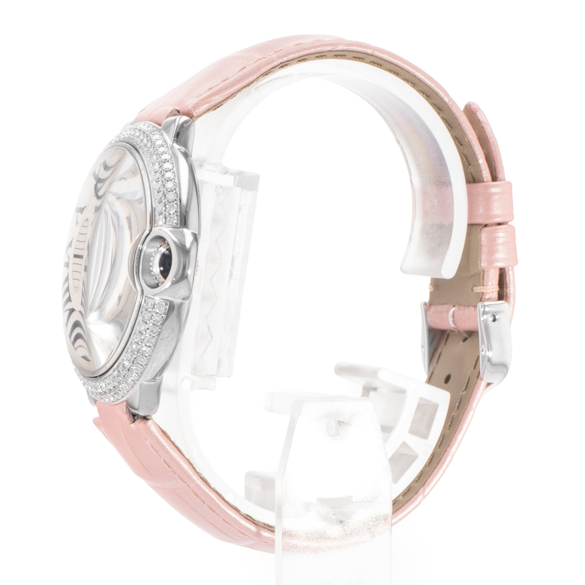 Cartier Ballon Bleu 36mm WE9006Z3 3004 Factory Diamond White Gold Ladies Watch thumbnail 6