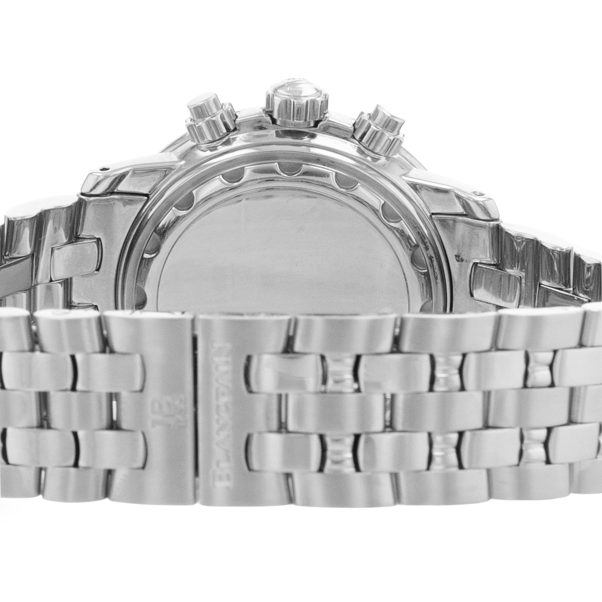 Blancpain Léman 2185-1127-11 38mm White Index Steel Chronograph Mens Watch thumbnail 10