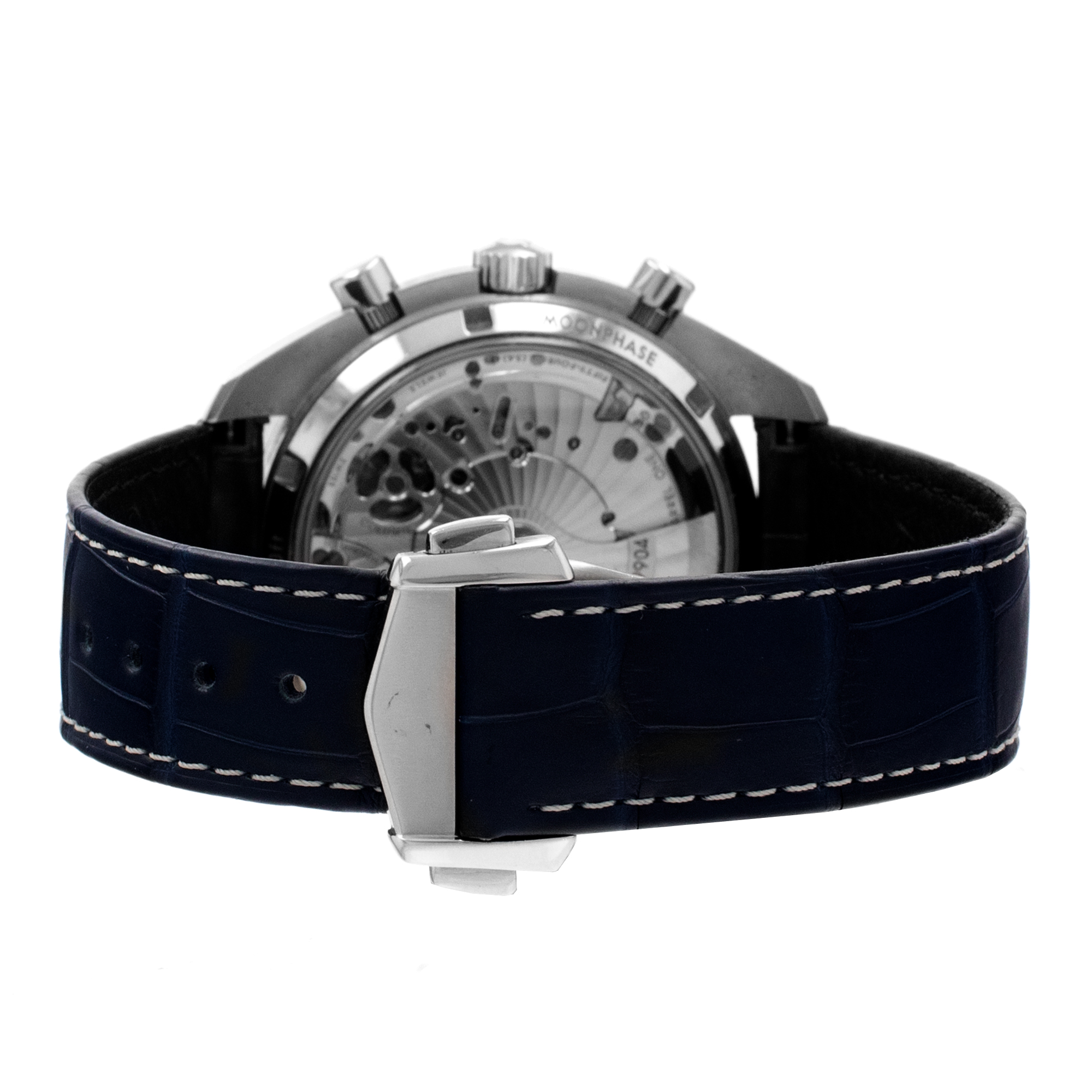 Omega Speedmaster 304.33.44.52.03.001 Blue Moonphase Chronograph Mens Watch 2017 thumbnail 10
