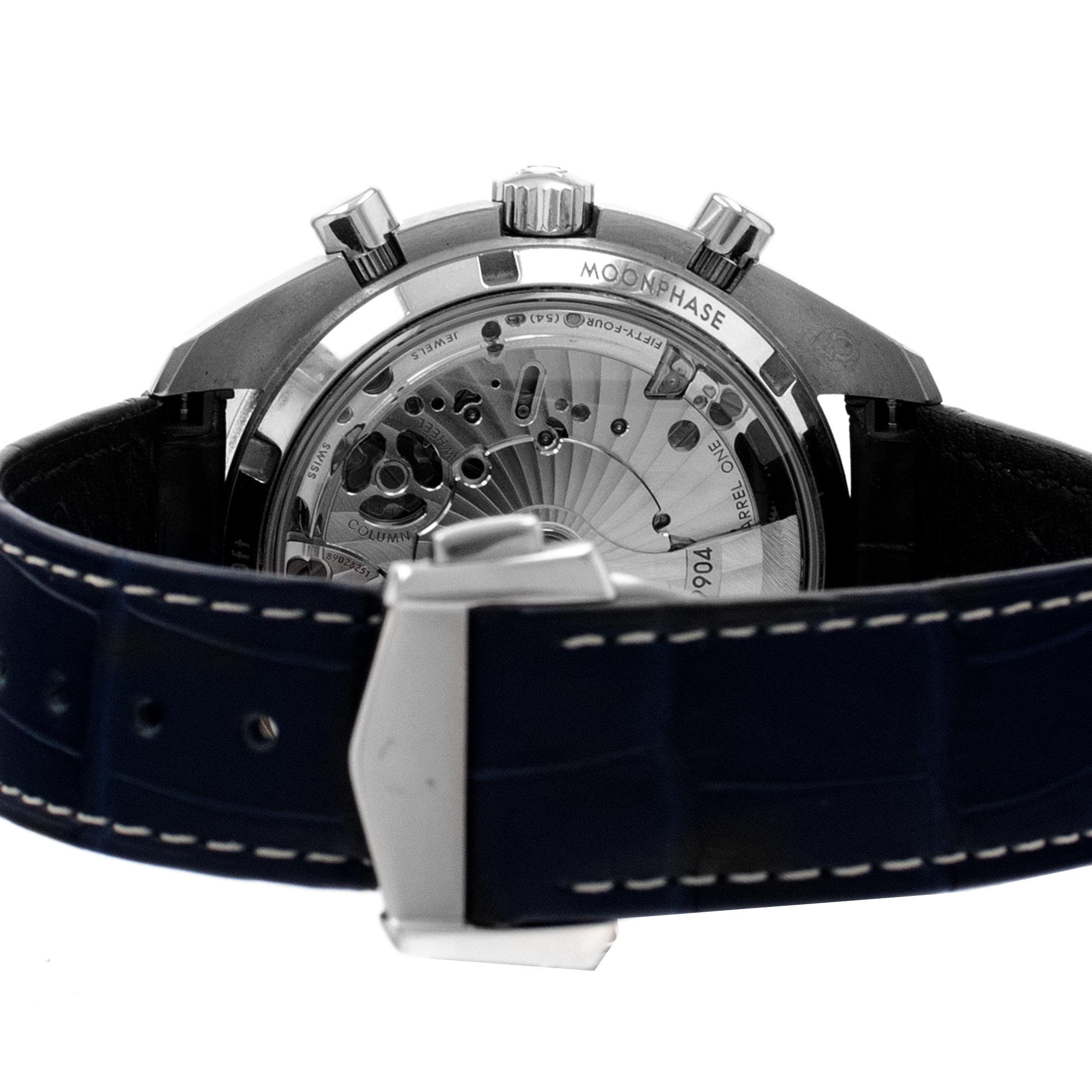 Omega Speedmaster 304.33.44.52.03.001 Blue Moonphase Chronograph Mens Watch 2017 thumbnail 11