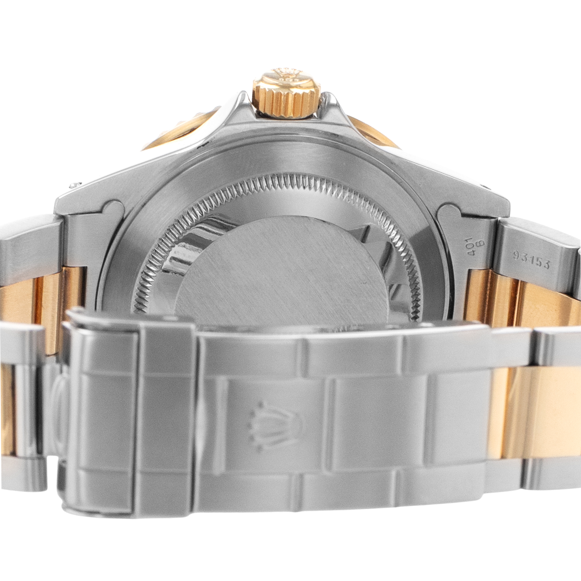 Rolex Submariner Date 16613 40mm Bluesy Two Tone Steel Gold Mens Watch 1998 thumbnail 11