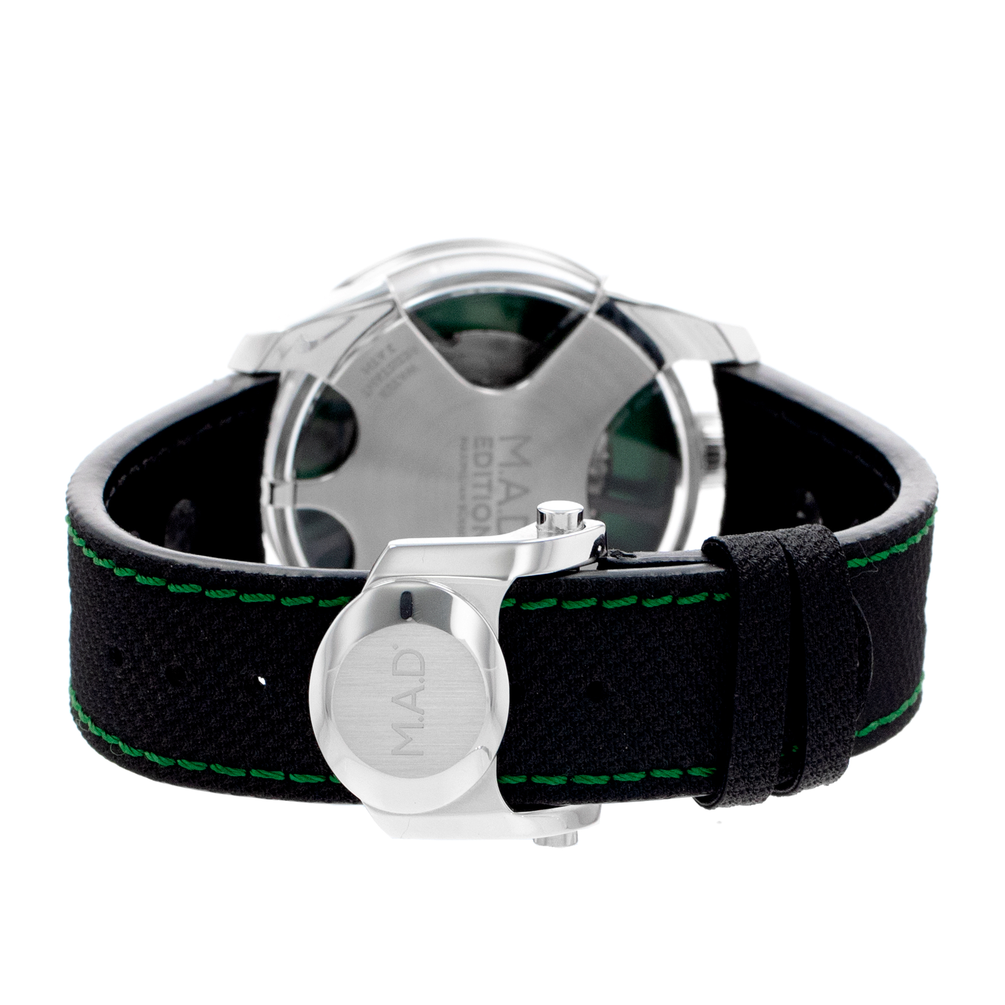 Mb&f MAD Editions M.A.D.1 42mm Green Edition Skeleton Steel Mens Watch 2023 thumbnail 9