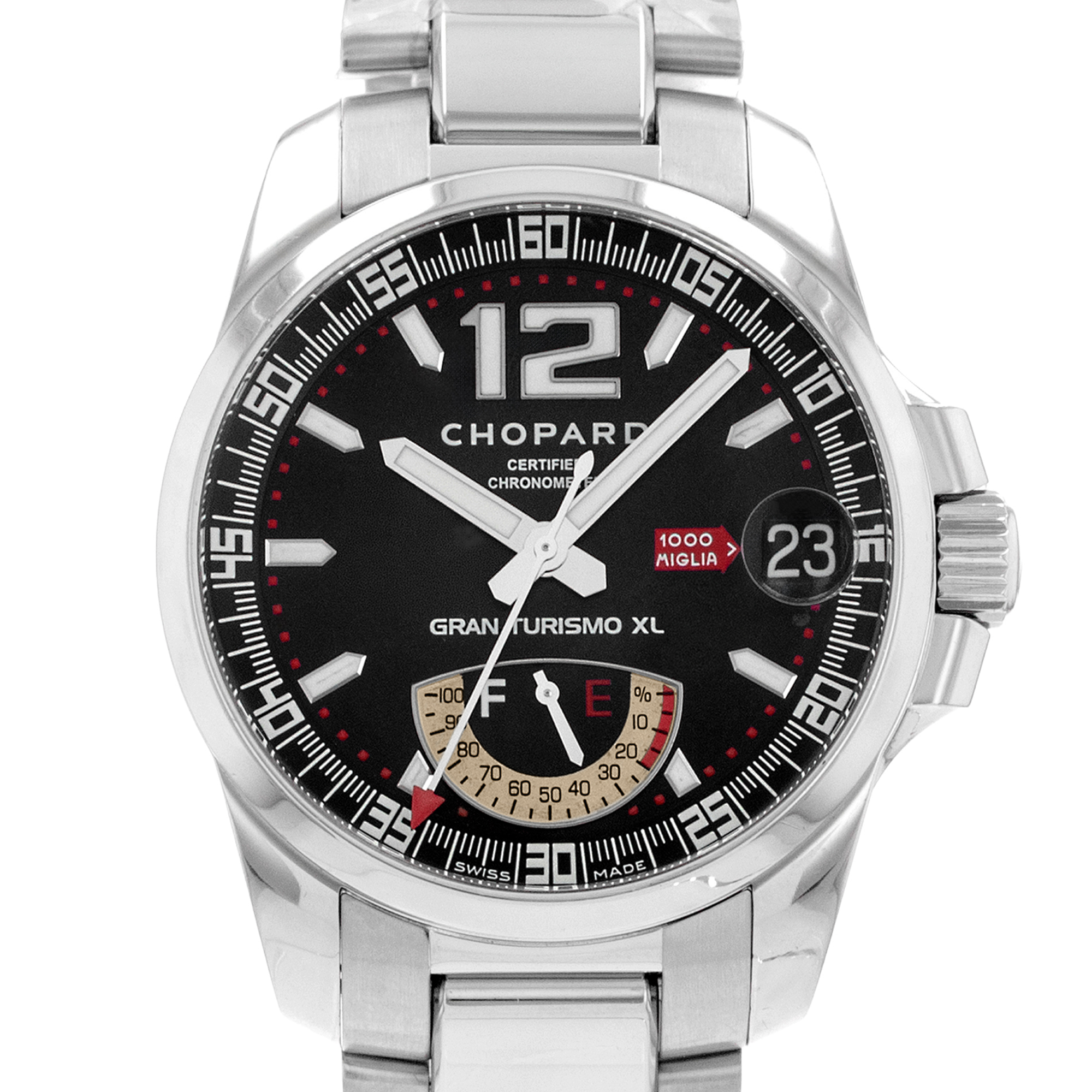 Chopard Mille Miglia 168457-3001 Gran Turismo XL Black Steel Mens Watch thumbnail 1