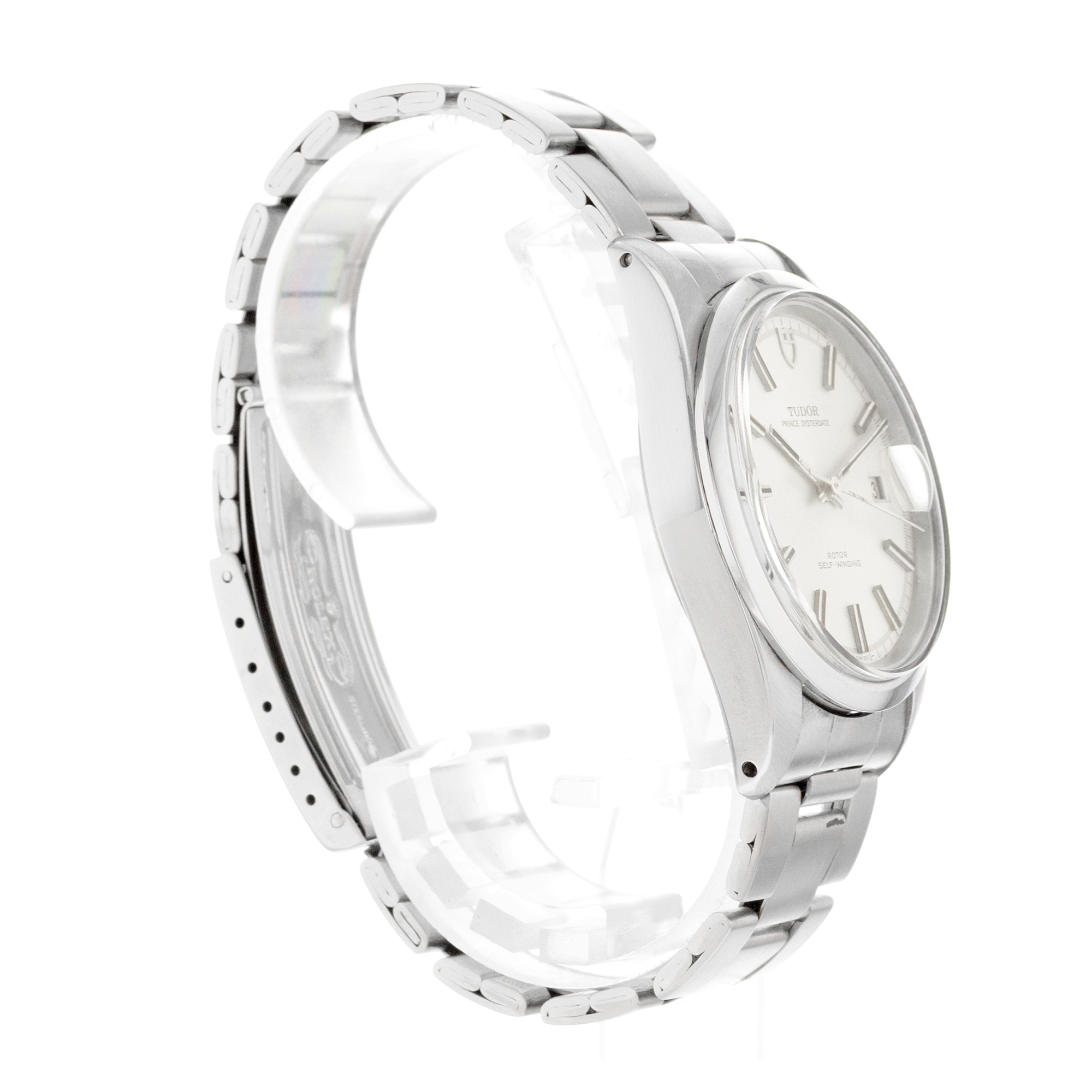 Tudor Prince Oysterdate 7024/0 Jumbo Silver Index Vintage Steel Mens Watch 1972 thumbnail 6