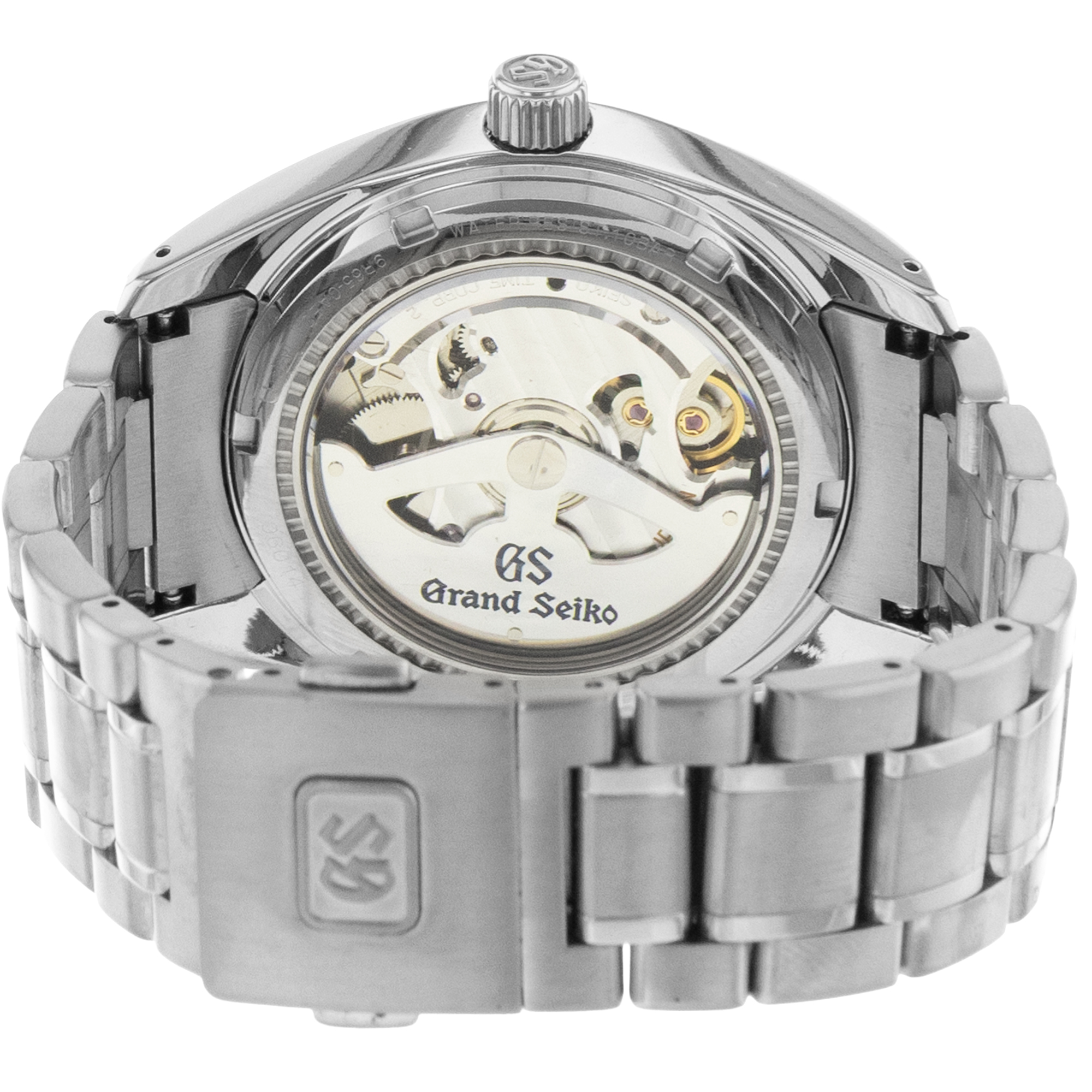 Grand Seiko Spring Drive SBGA011 41mm White Snowflake Titanium Mens Watch 2015 thumbnail 10