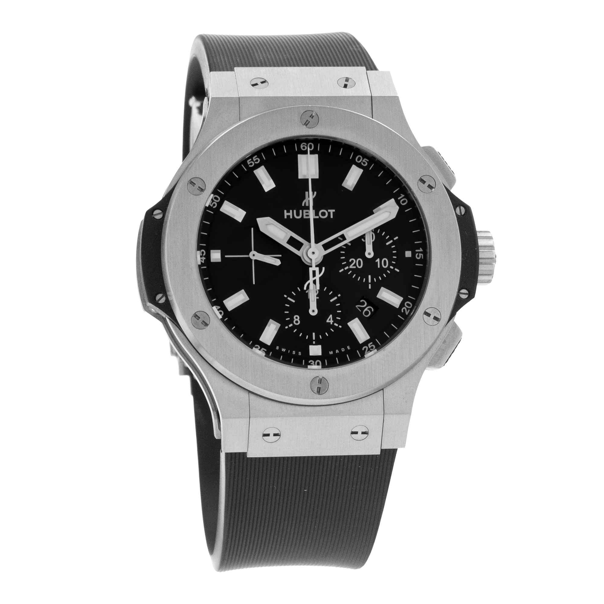 Hublot Big Bang 301.SX.1170.RX 44mm Black Steel Chronograph Mens Watch 2020 thumbnail 9