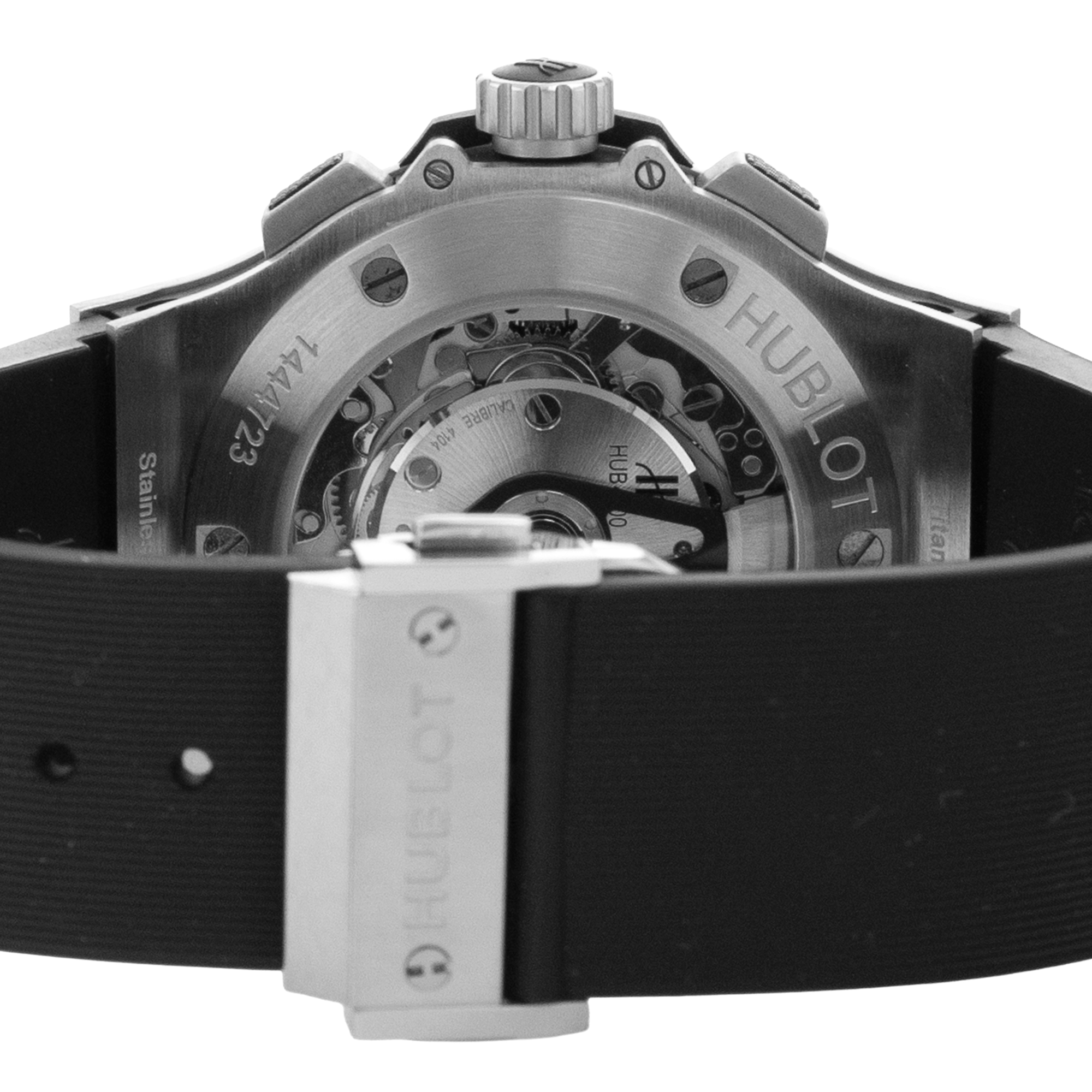 Hublot Big Bang 301.SX.1170.RX 44mm Black Steel Chronograph Mens Watch 2020 thumbnail 11