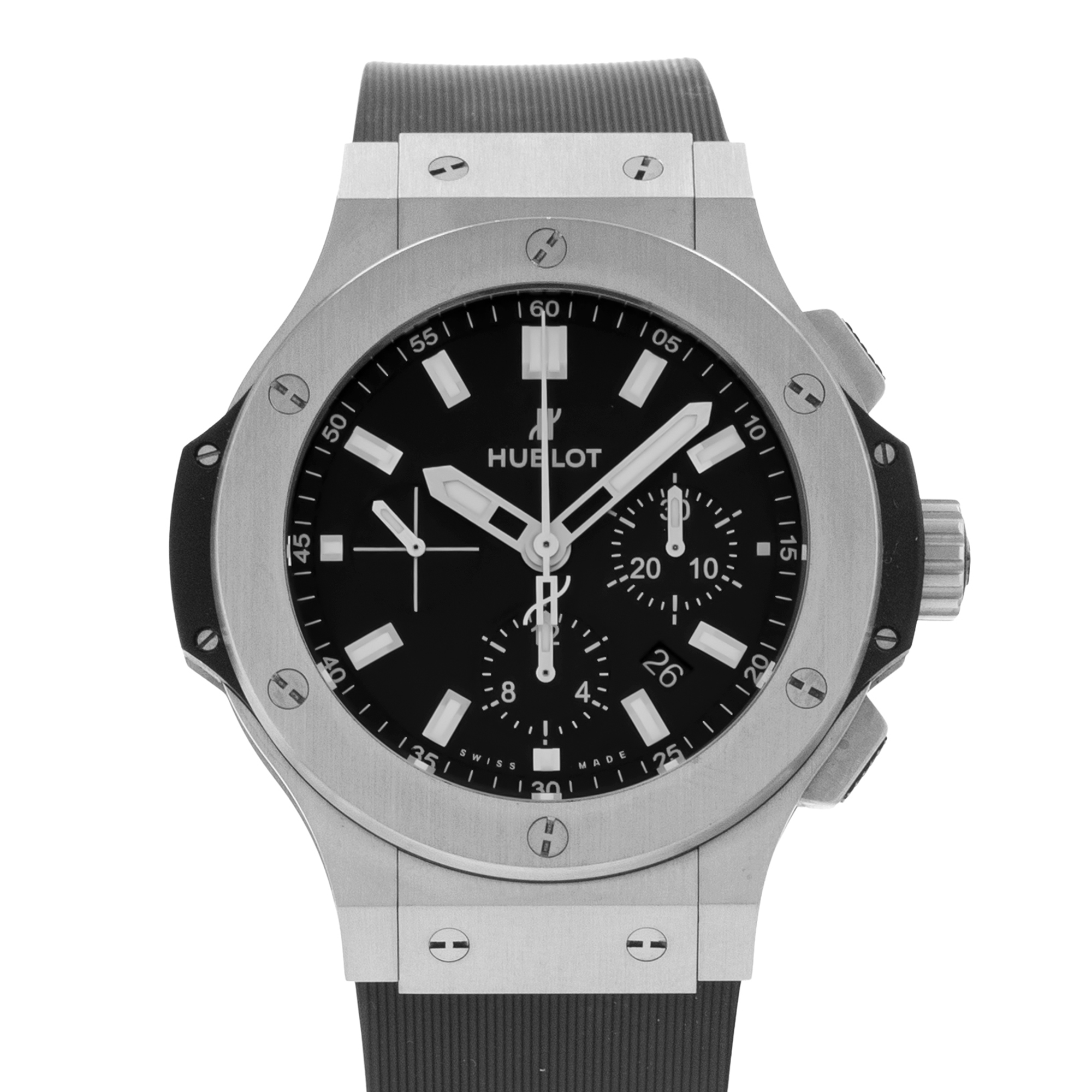 Hublot Big Bang 301.SX.1170.RX 44mm Black Steel Chronograph Mens Watch 2020 thumbnail 1