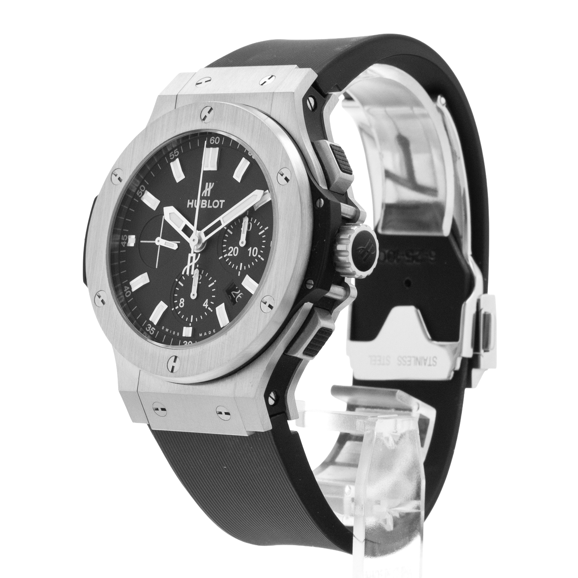 Hublot Big Bang 301.SX.1170.RX 44mm Black Steel Chronograph Mens Watch 2020 thumbnail 5
