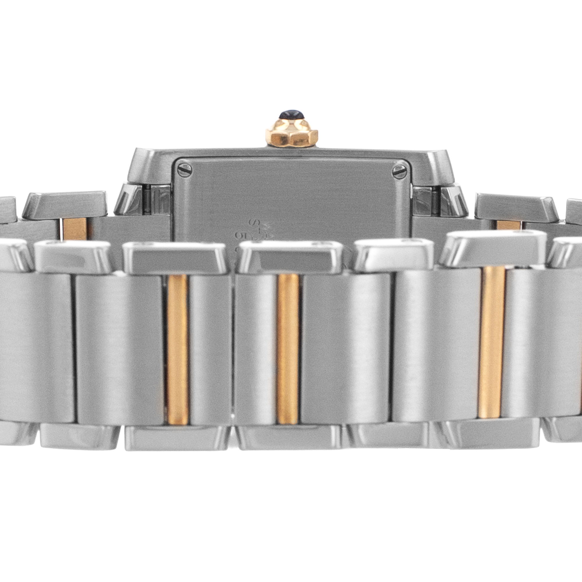 Cartier Tank Française W51012Q4 2465 25mm White Arabic Steel Gold Ladies Watch thumbnail 10