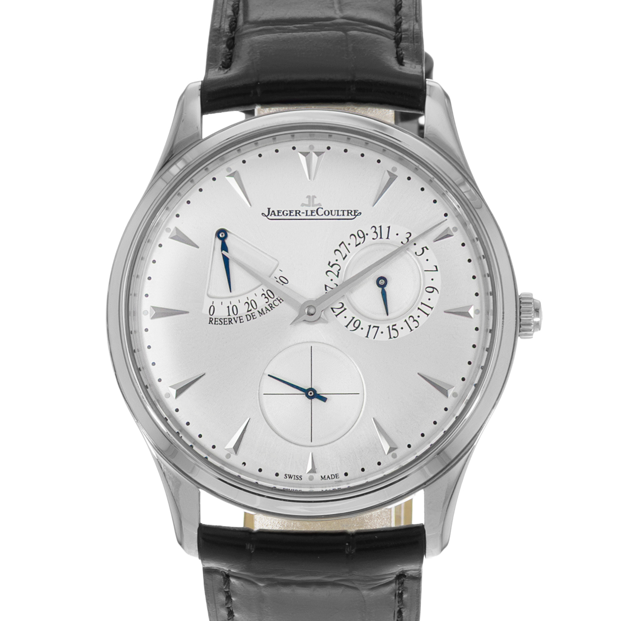 Jaeger-LeCoultre Master Ultra Thin Q1378420 176.8.38.S 39mm Reserve Mens Watch thumbnail 1