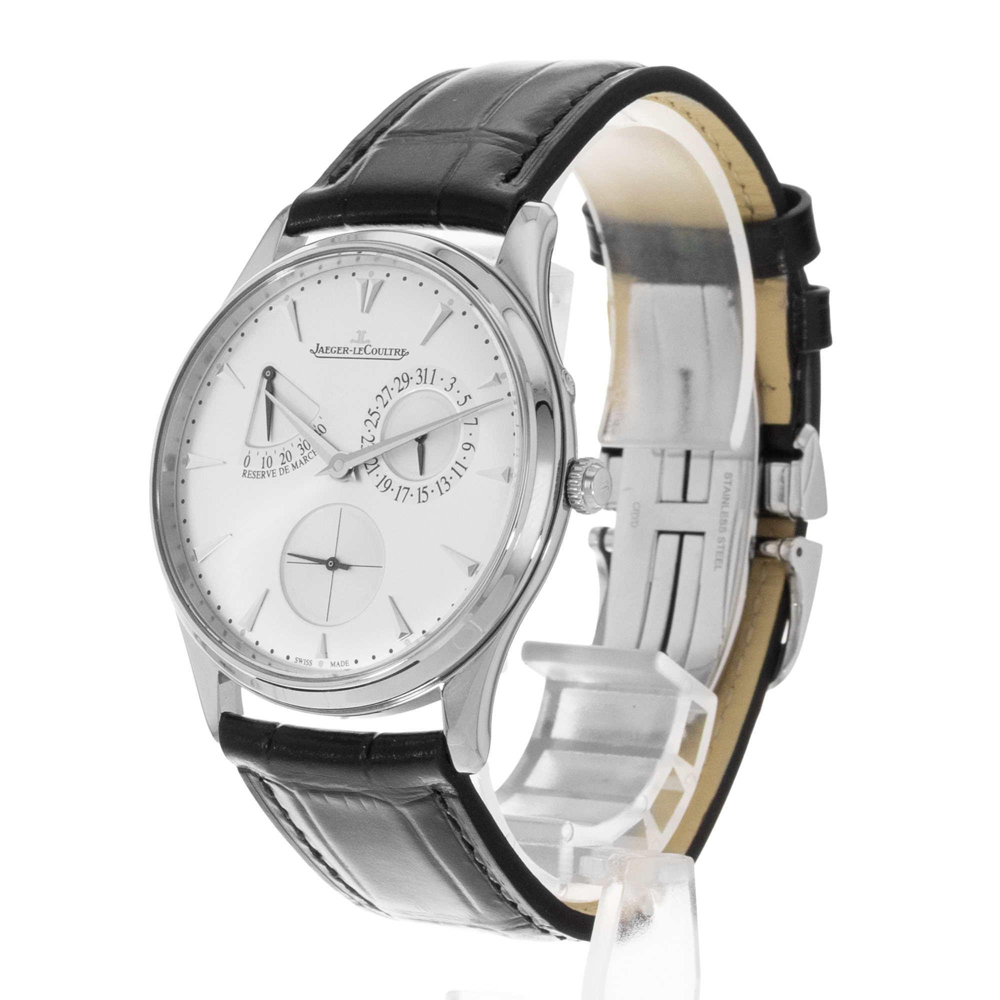 Jaeger-LeCoultre Master Ultra Thin Q1378420 176.8.38.S 39mm Reserve Mens Watch thumbnail 4