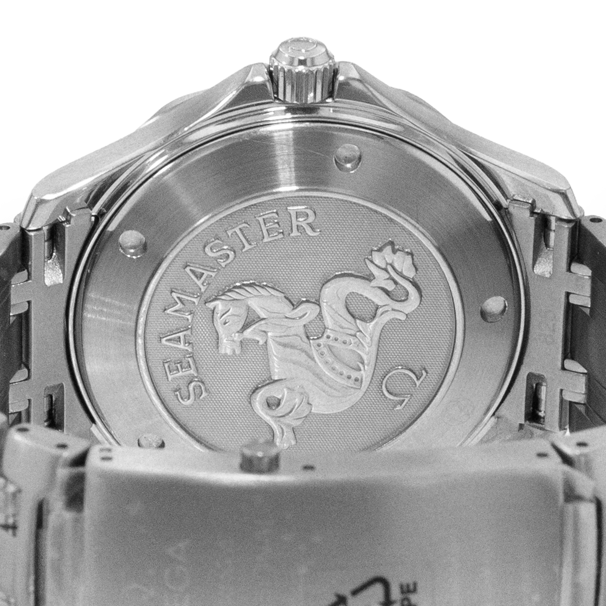 Omega Seamaster 212.30.41.61.01.001 41mm Black Index Steel Quartz Mens Watch thumbnail 10