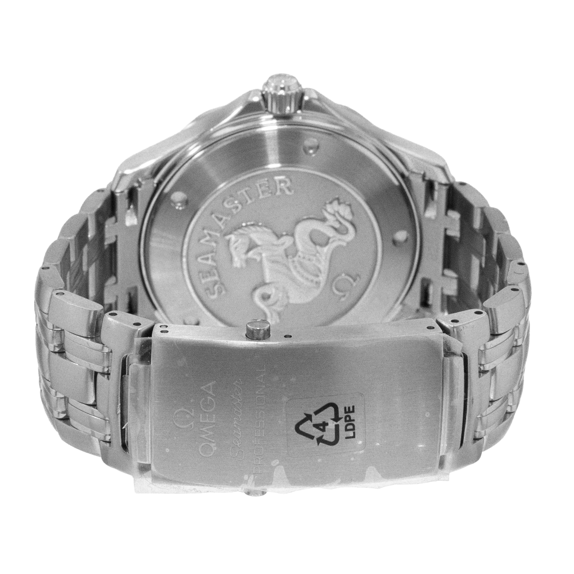 Omega Seamaster 212.30.41.61.01.001 41mm Black Index Steel Quartz Mens Watch thumbnail 9