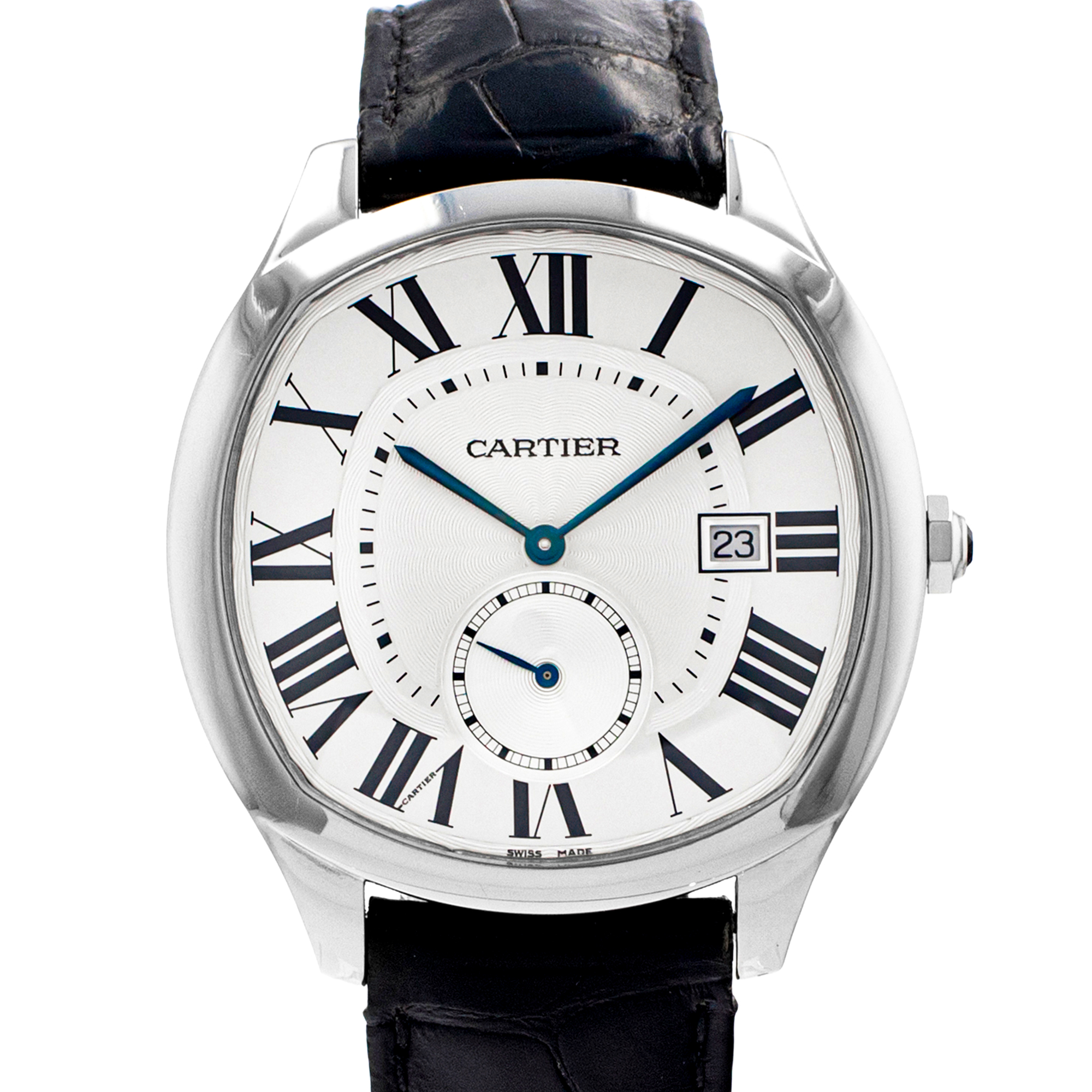 Cartier Drive WSNM0004 3930 40mm Silver Roman Steel Automatic Mens Watch 2020 thumbnail 1