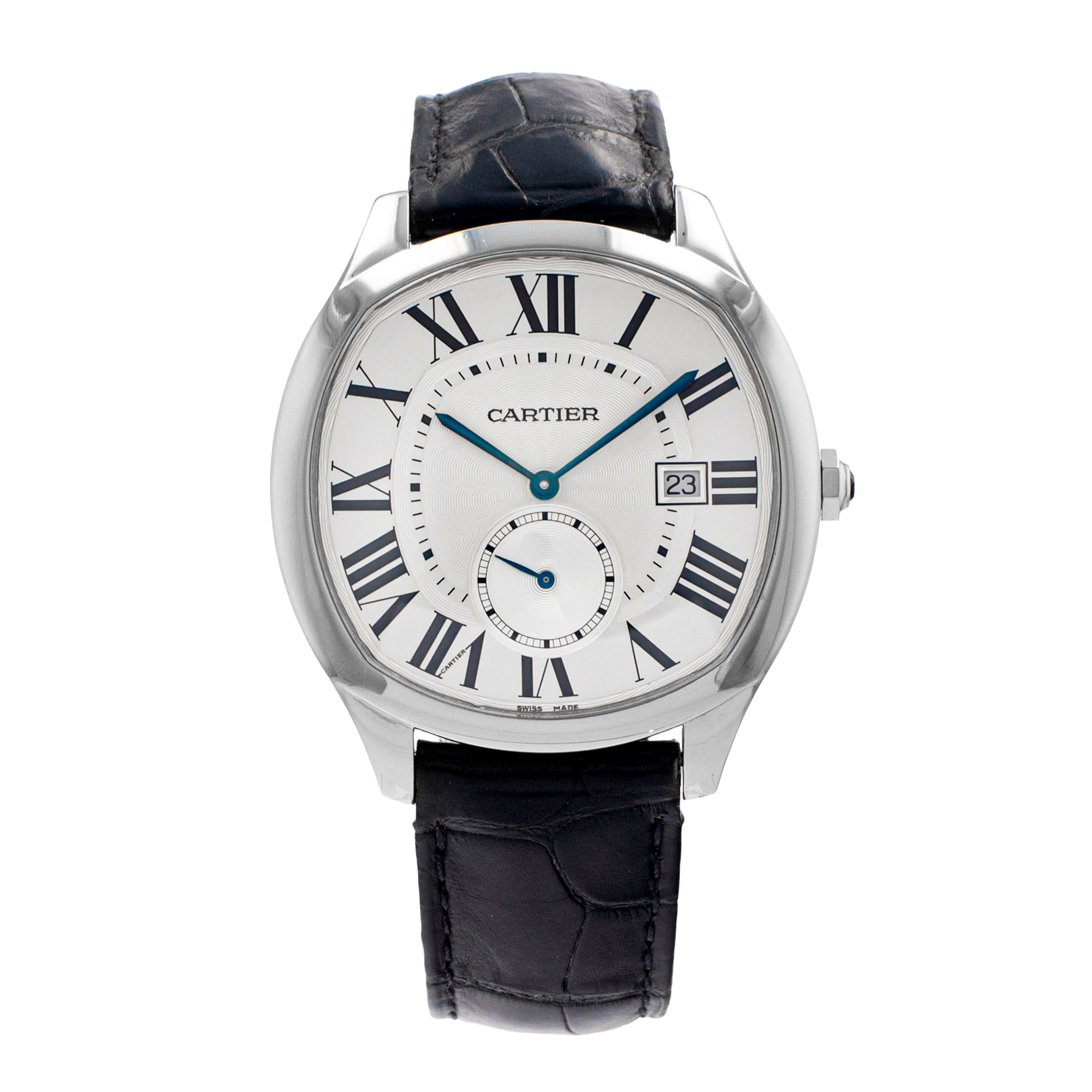 Cartier Drive WSNM0004 3930 40mm Silver Roman Steel Automatic Mens Watch 2020 thumbnail 2