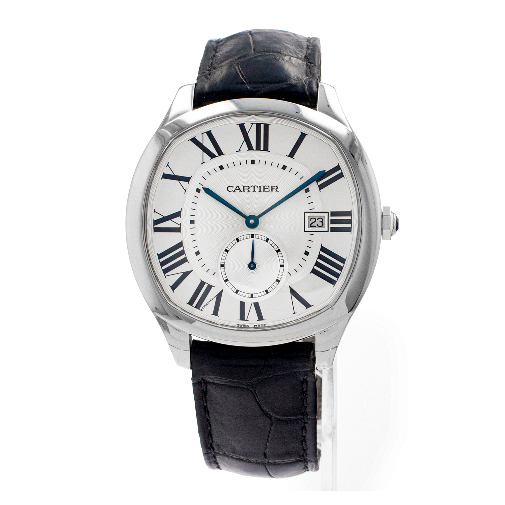Cartier Drive WSNM0004 3930 40mm Silver Roman Steel Automatic Mens Watch 2020 thumbnail 3