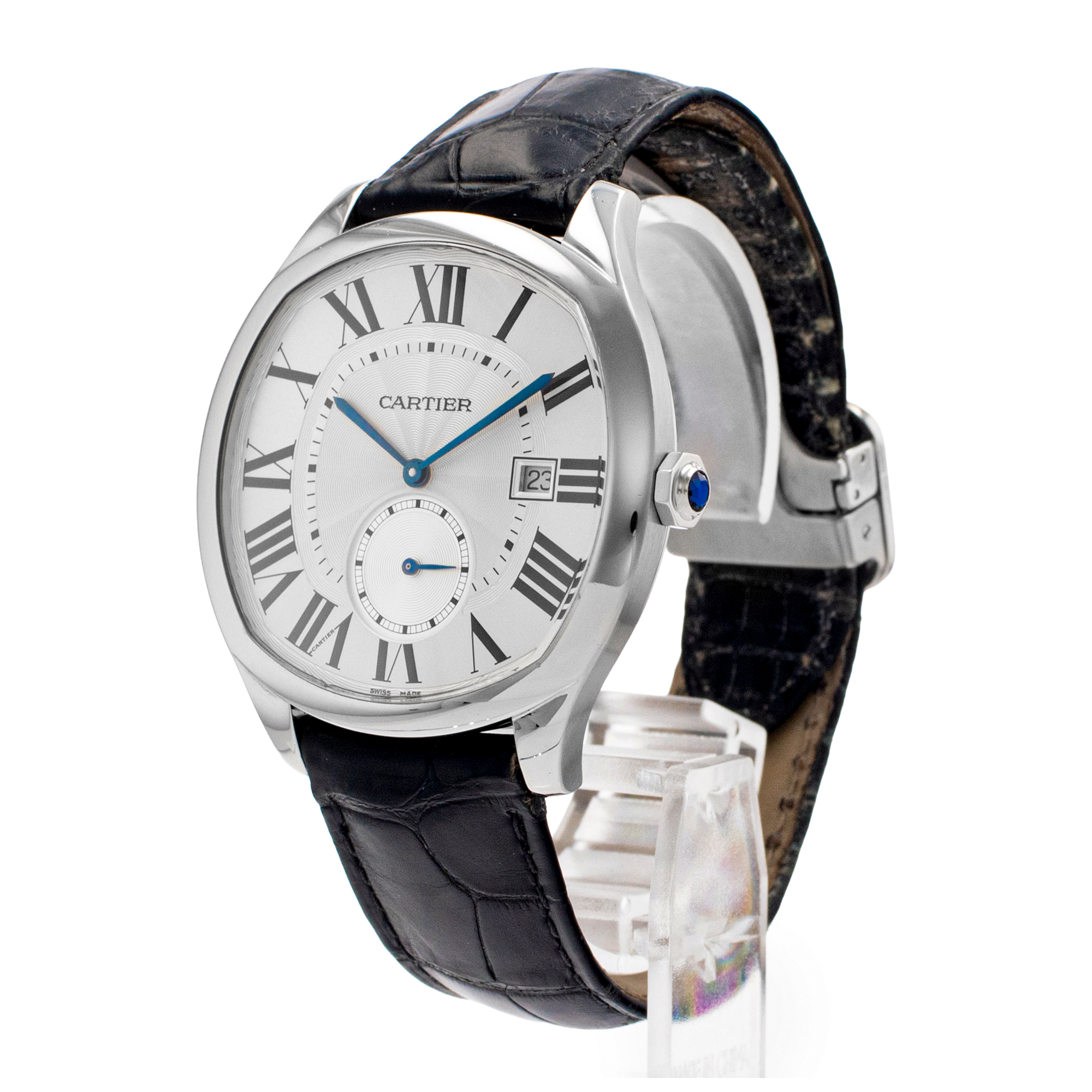 Cartier Drive WSNM0004 3930 40mm Silver Roman Steel Automatic Mens Watch 2020 thumbnail 4