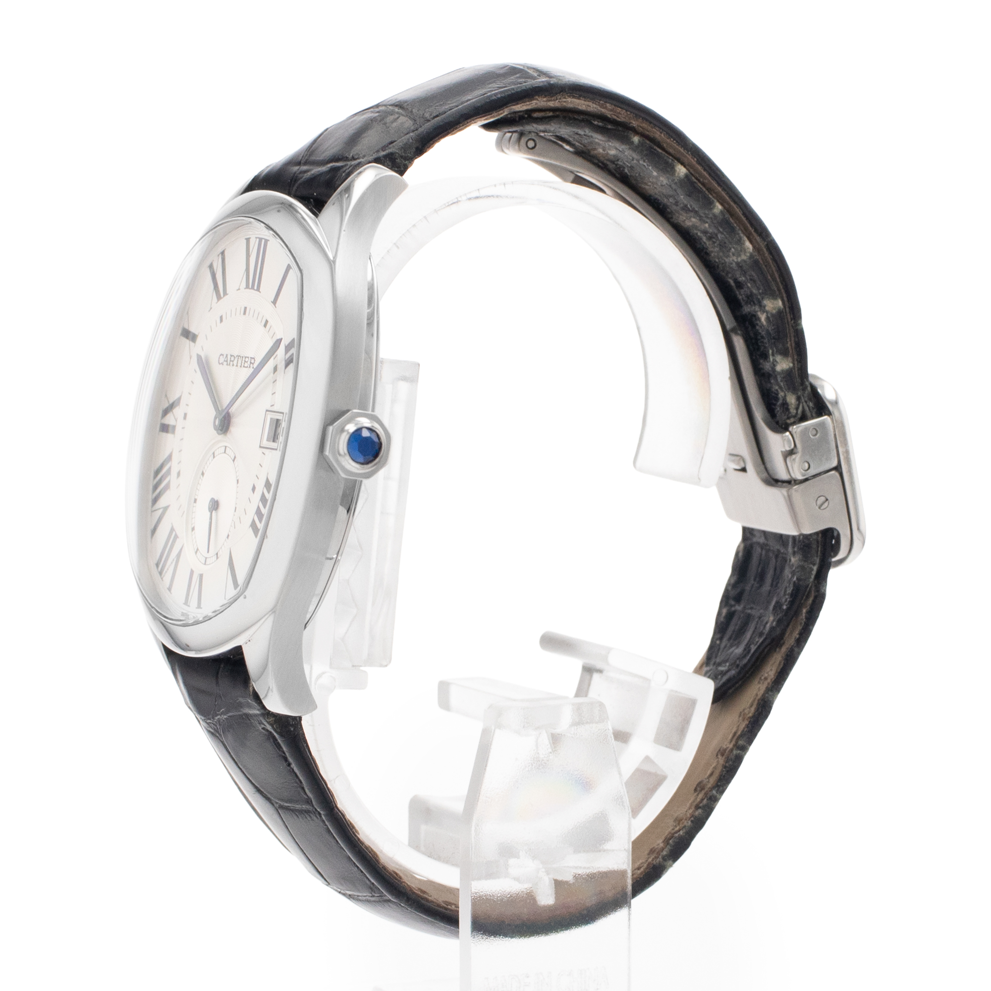 Cartier Drive WSNM0004 3930 40mm Silver Roman Steel Automatic Mens Watch 2020 thumbnail 5